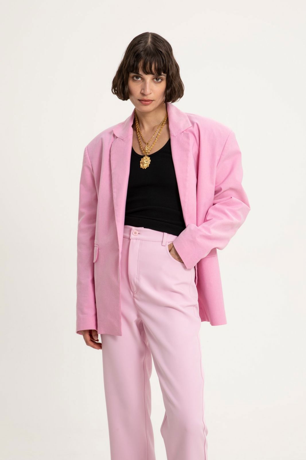 Picture of Valentina Split Hem Pants