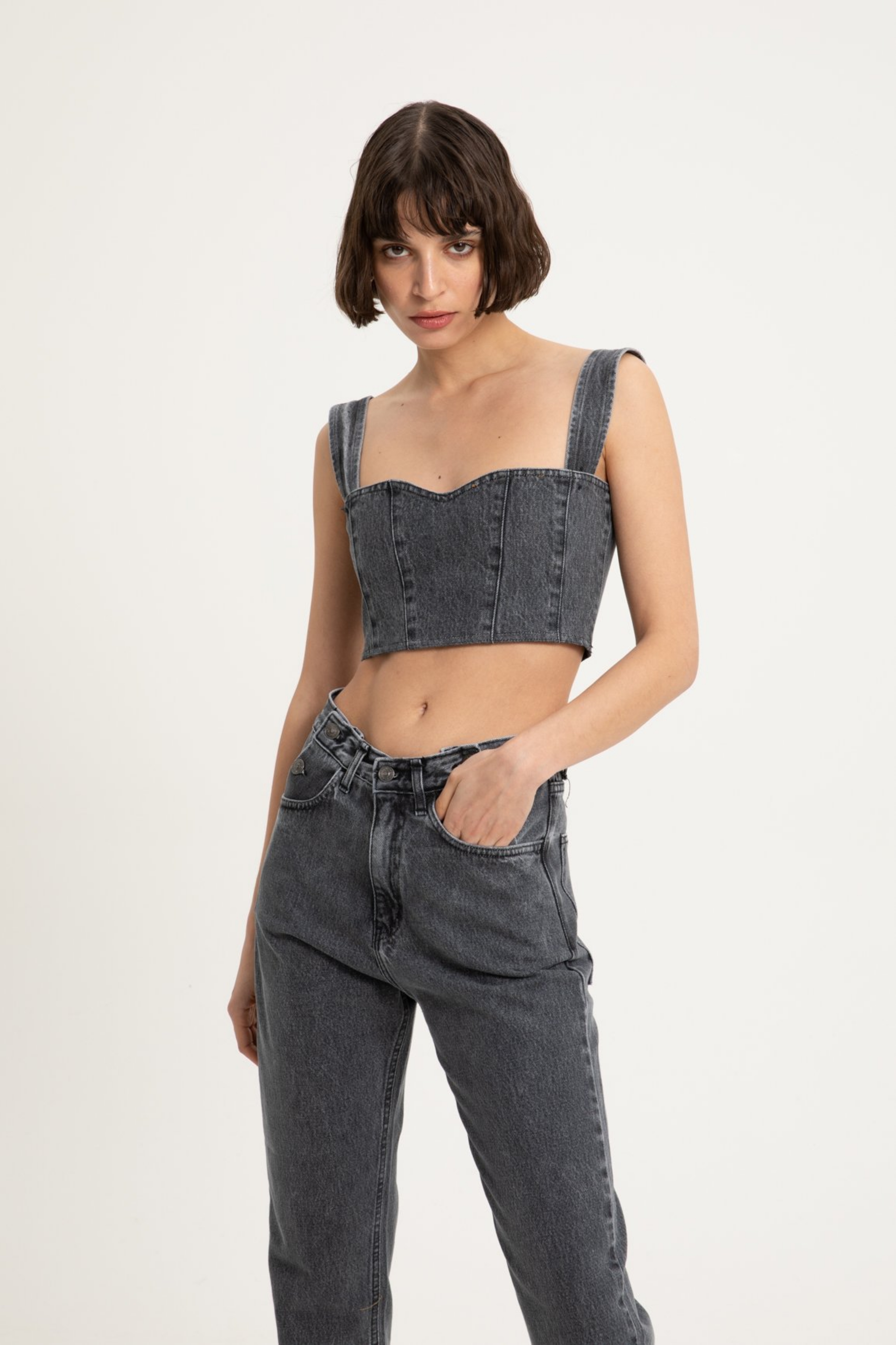 Picture of Charis Denim Corset