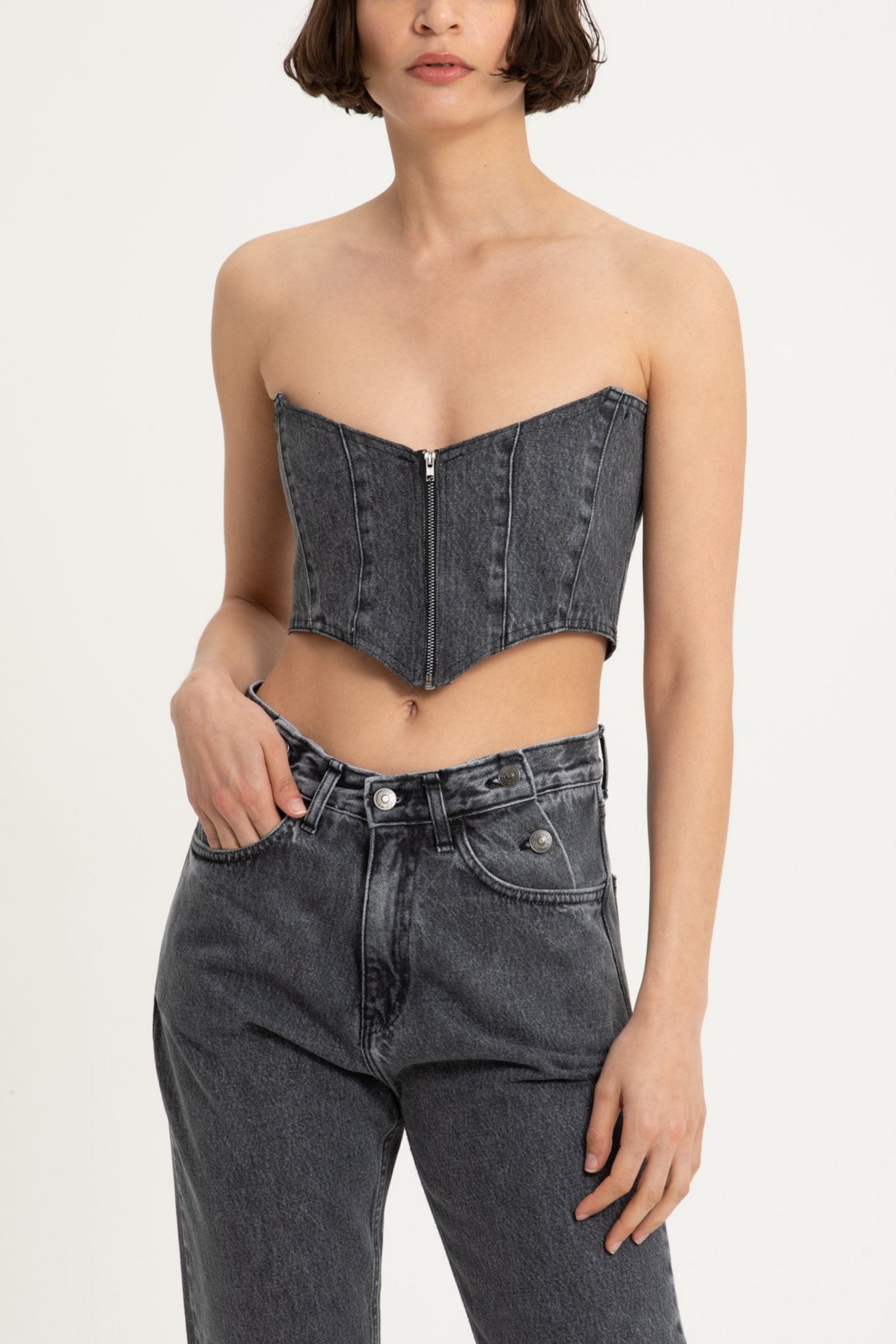 Picture of Charis Denim Corset