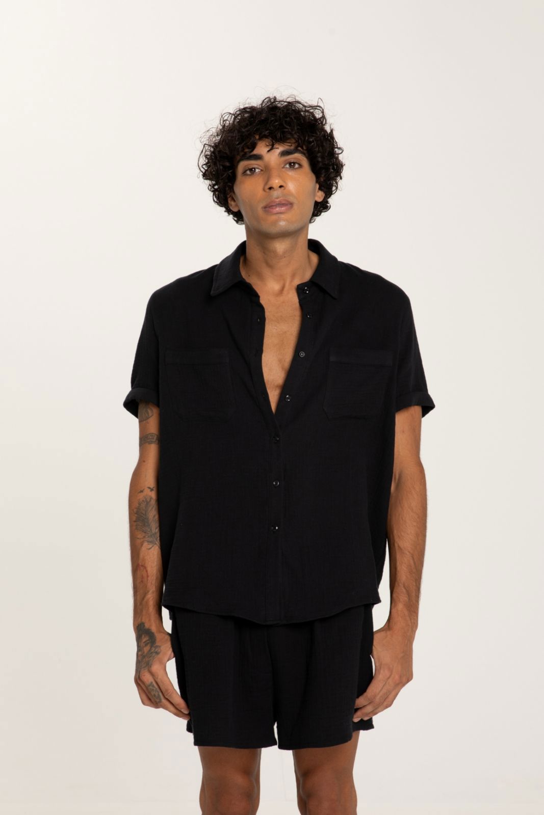 Picture of Lindos Black Shorts