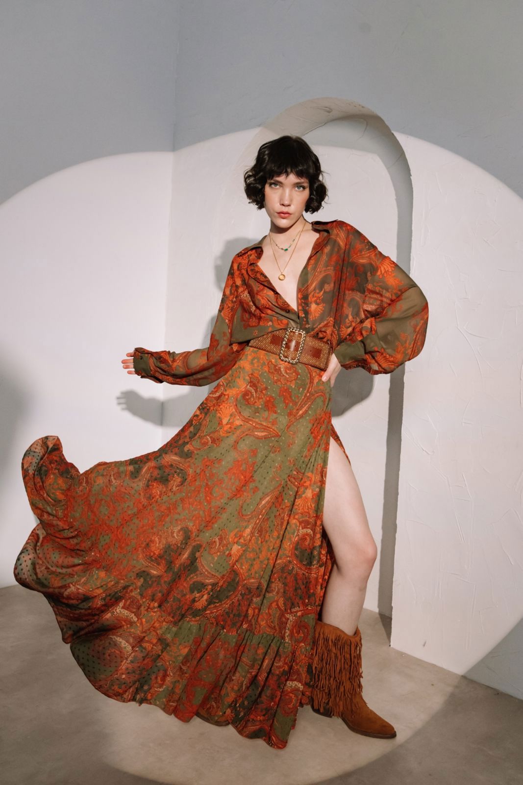 Picture of Lady Palm Wrap Skirt