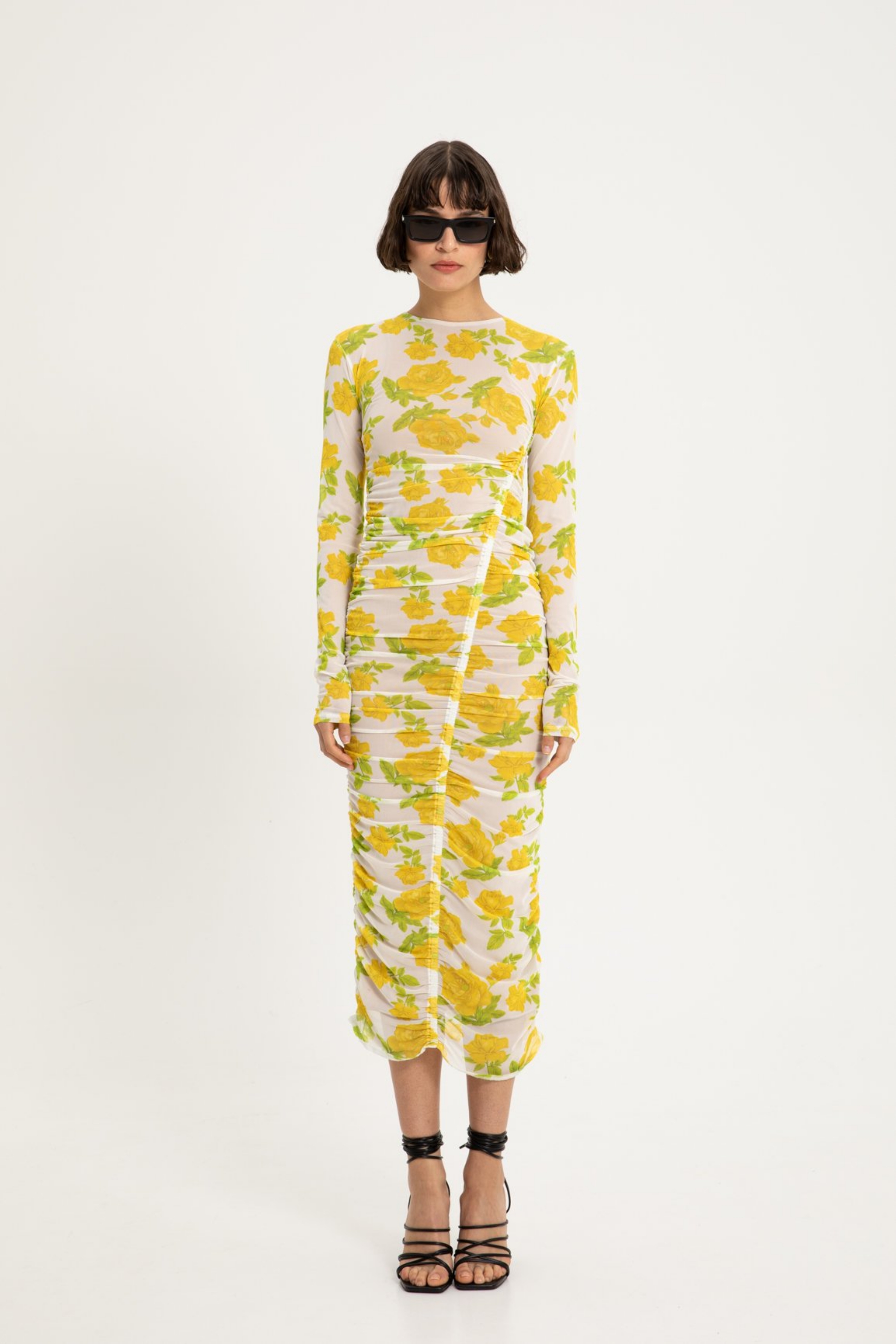 Picture of Jade Mesh Midi Dress