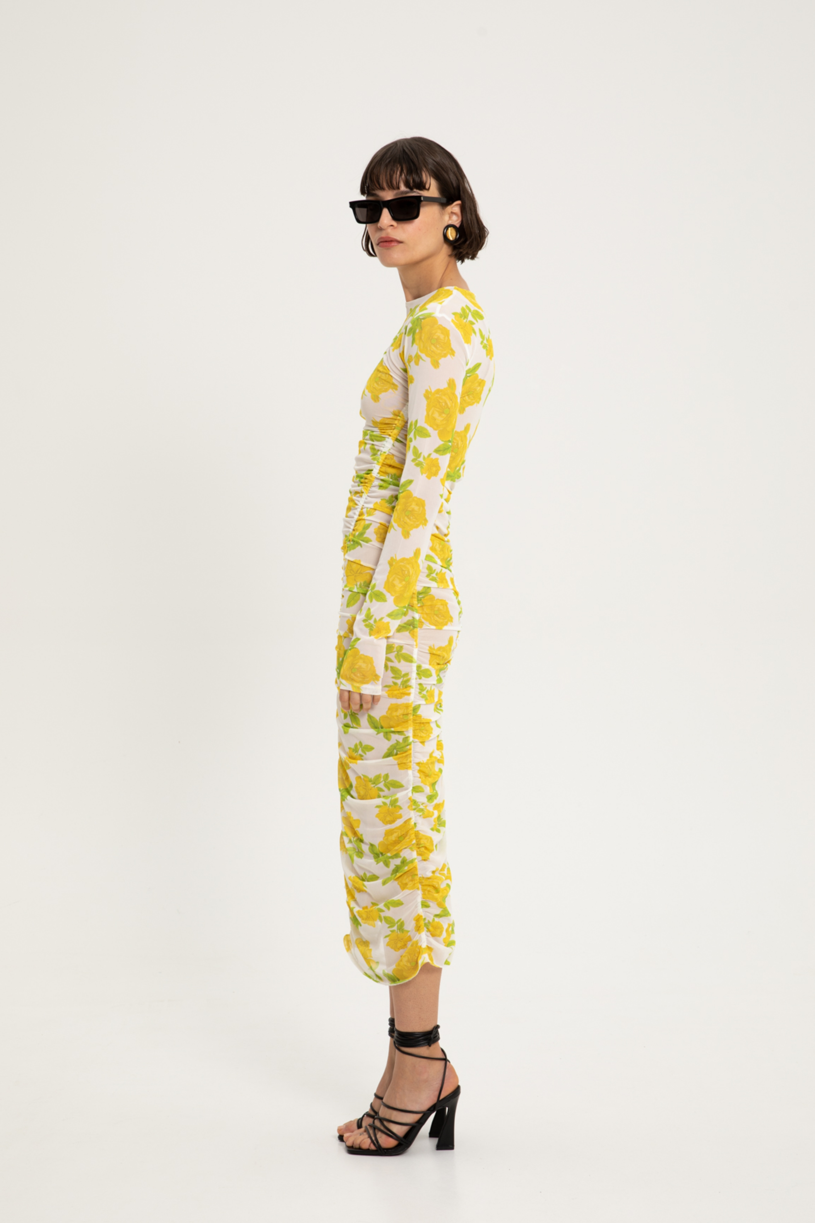 Picture of Jade Mesh Midi Dress