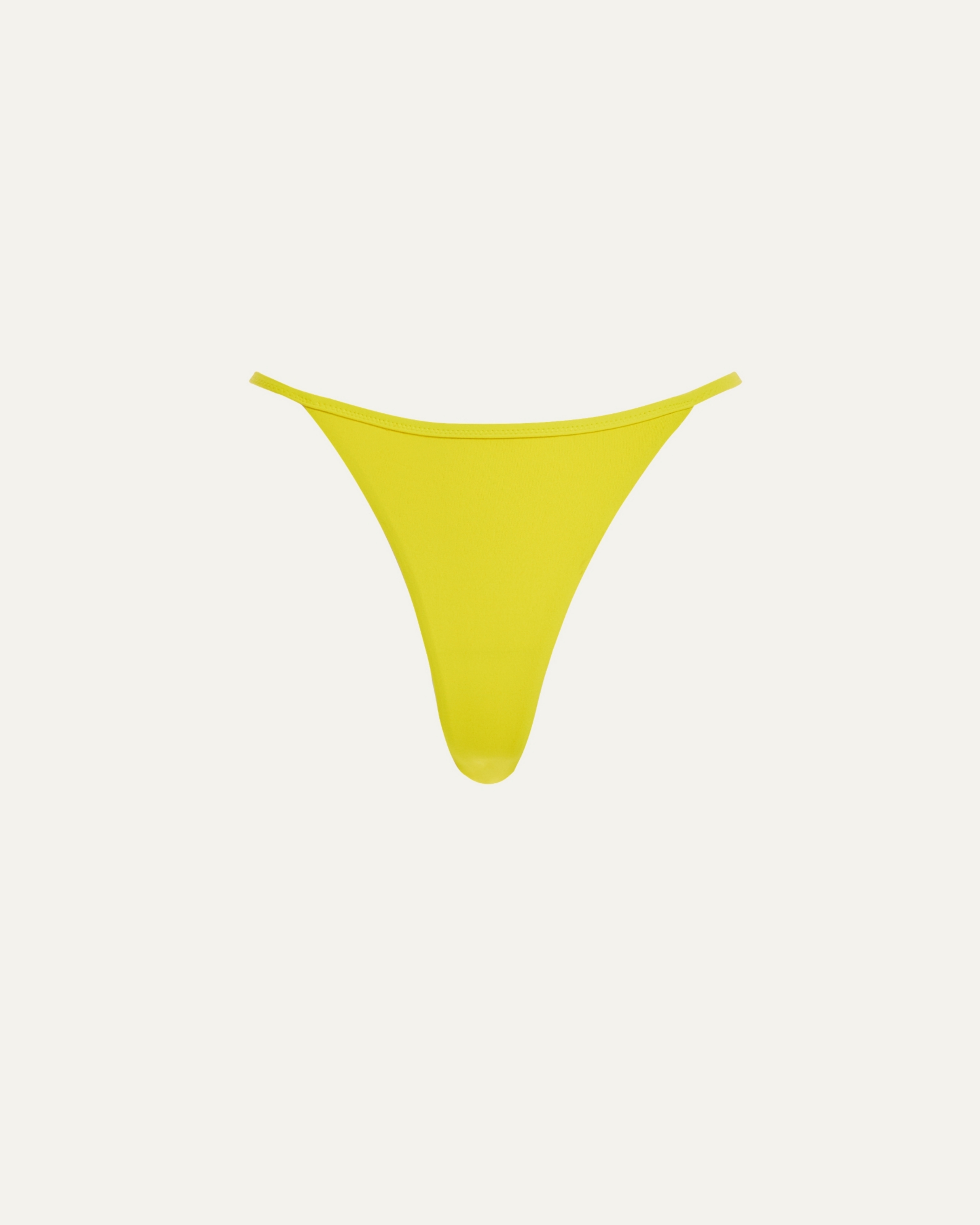 Picture of Elena Yellow Thong Bikini Bottoms