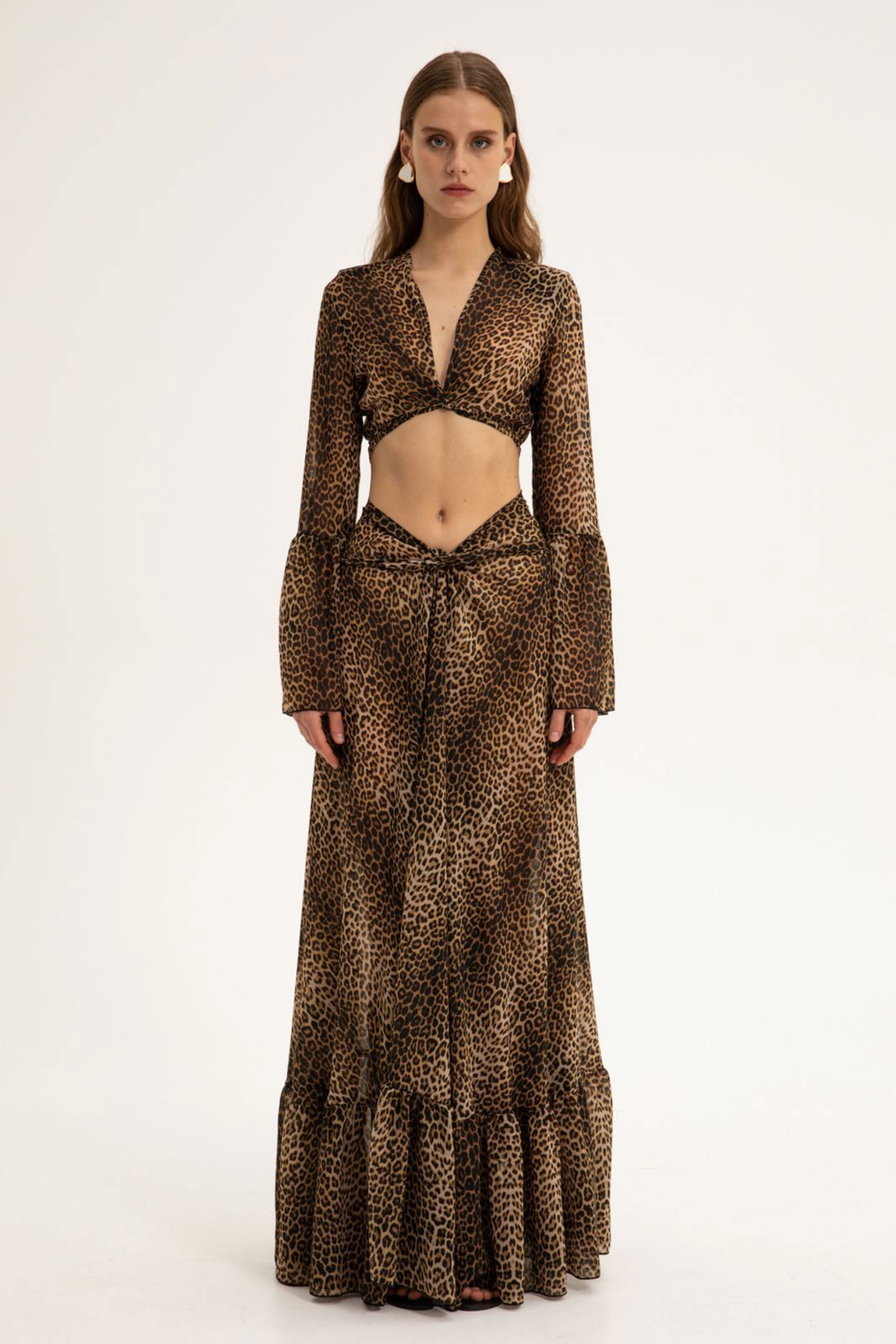 Picture of Clio Wrap Maxi Skirt