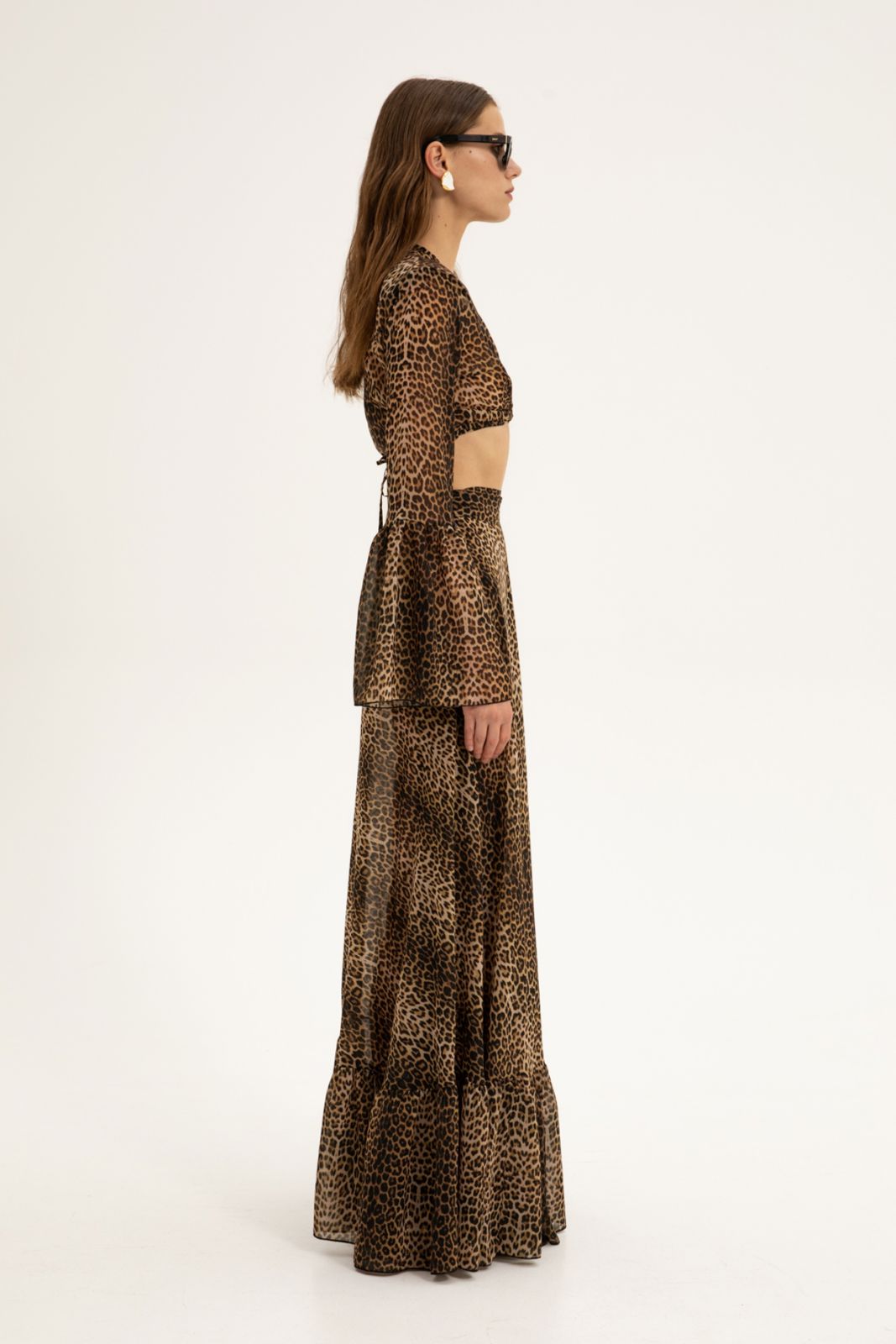 Picture of Clio Wrap Maxi Skirt