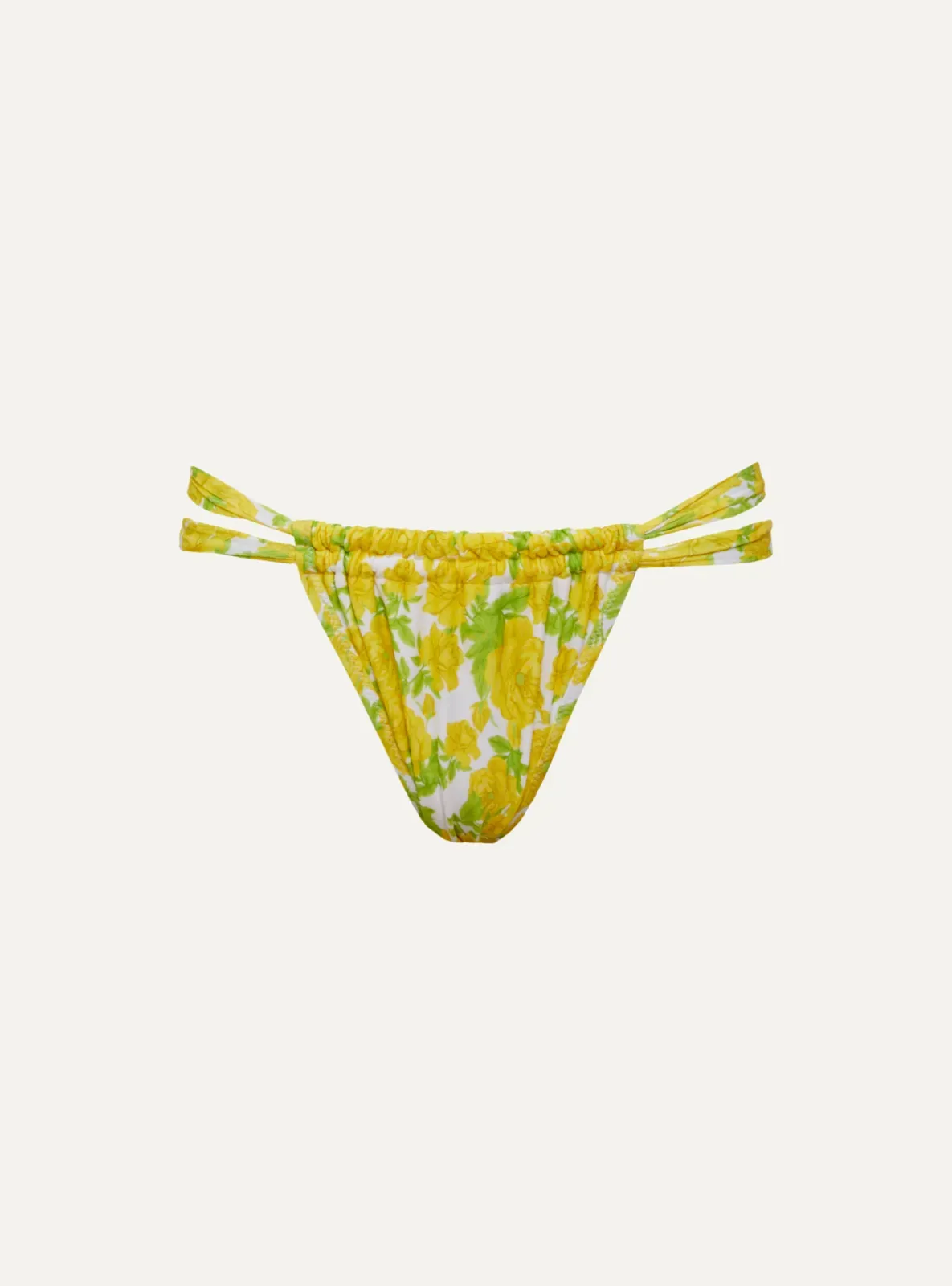 Picture of Anthos Gathered Strap Bikini Bottoms