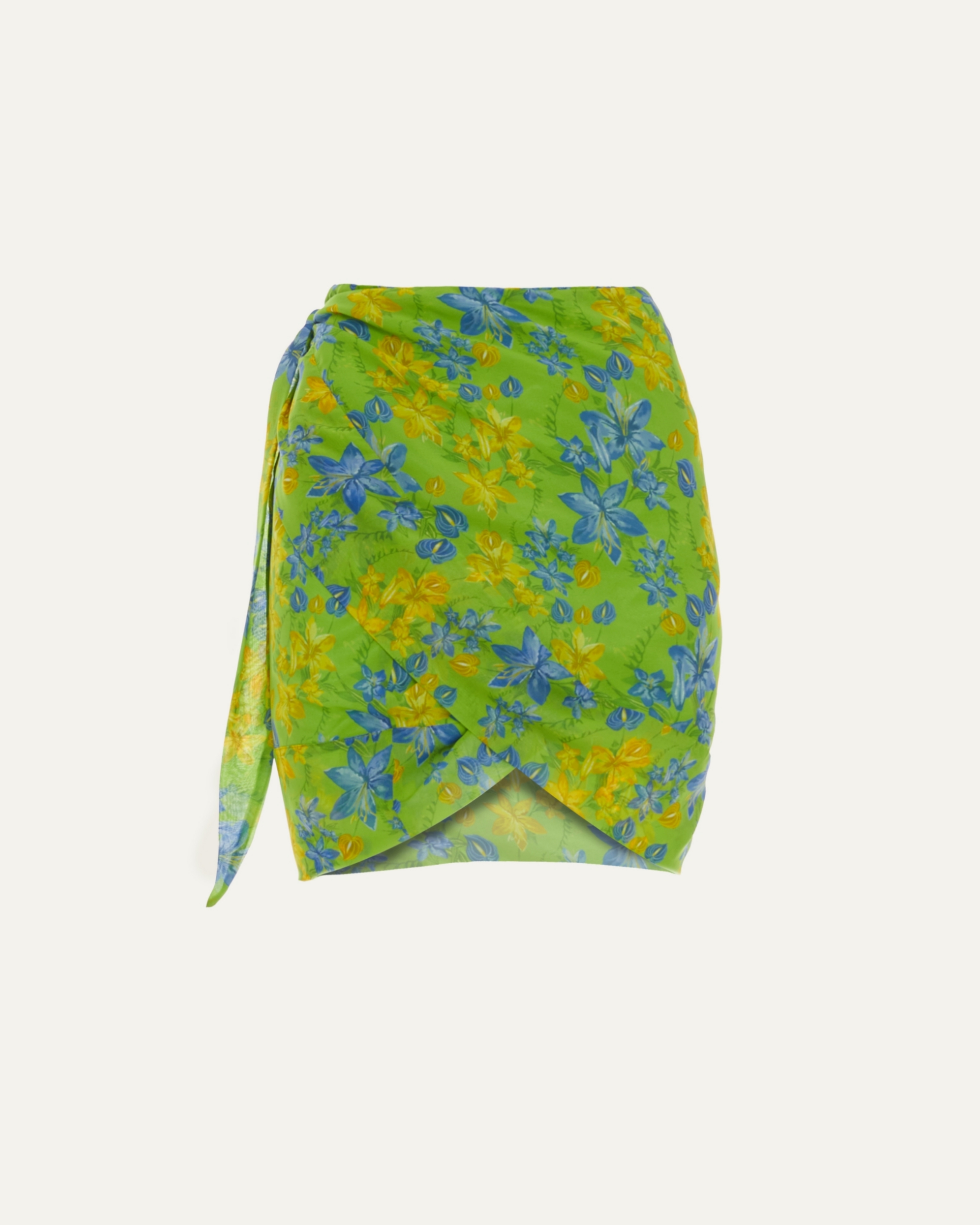 Picture of Flora Wrap Mini Skirt