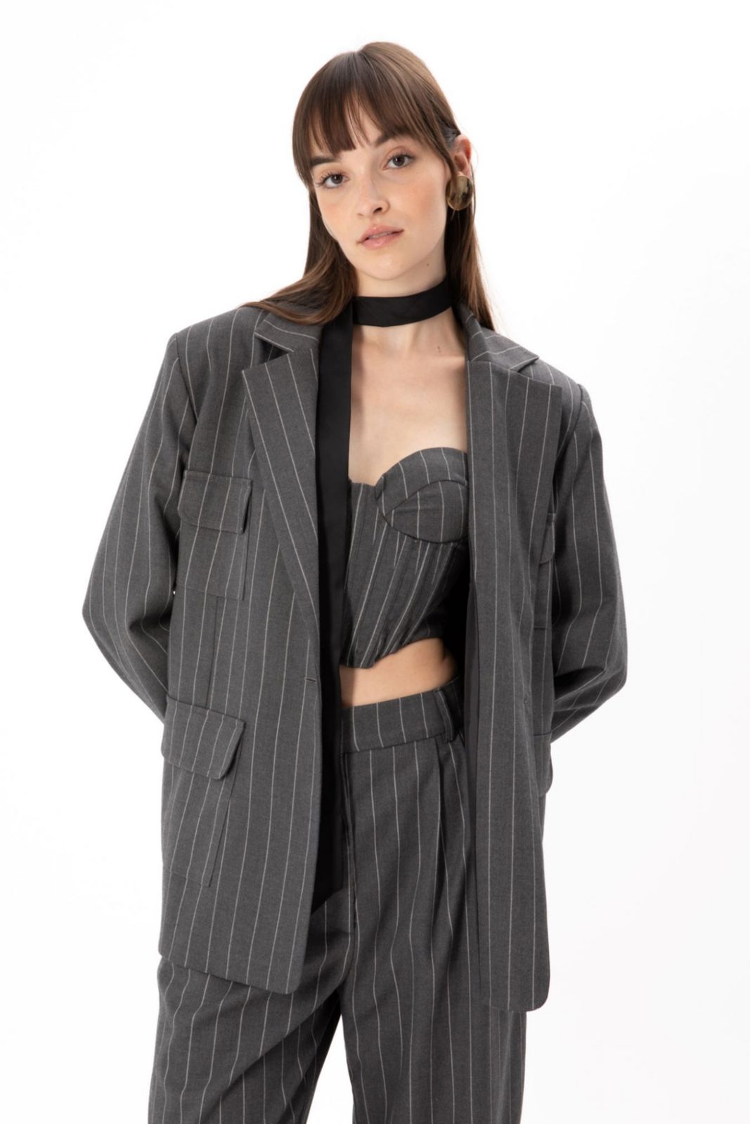 Picture of Power in Stripes Blazer