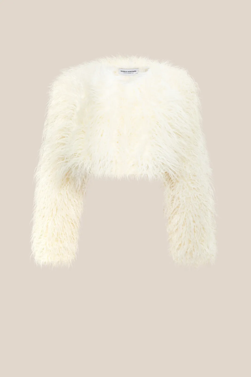 Picture of White Feather Faux Fur