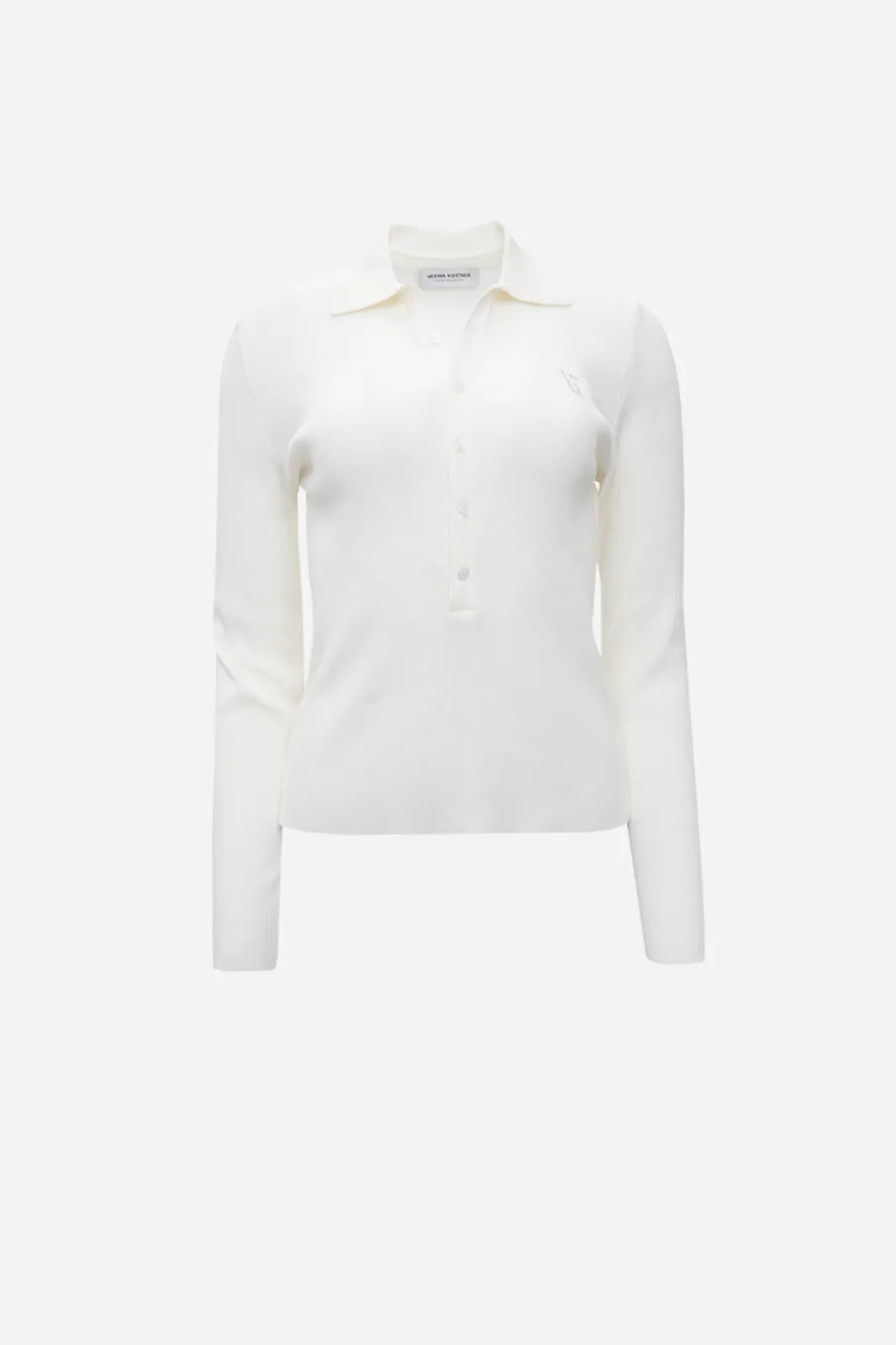 Show details for White Polo Rib Picture of White Polo Rib