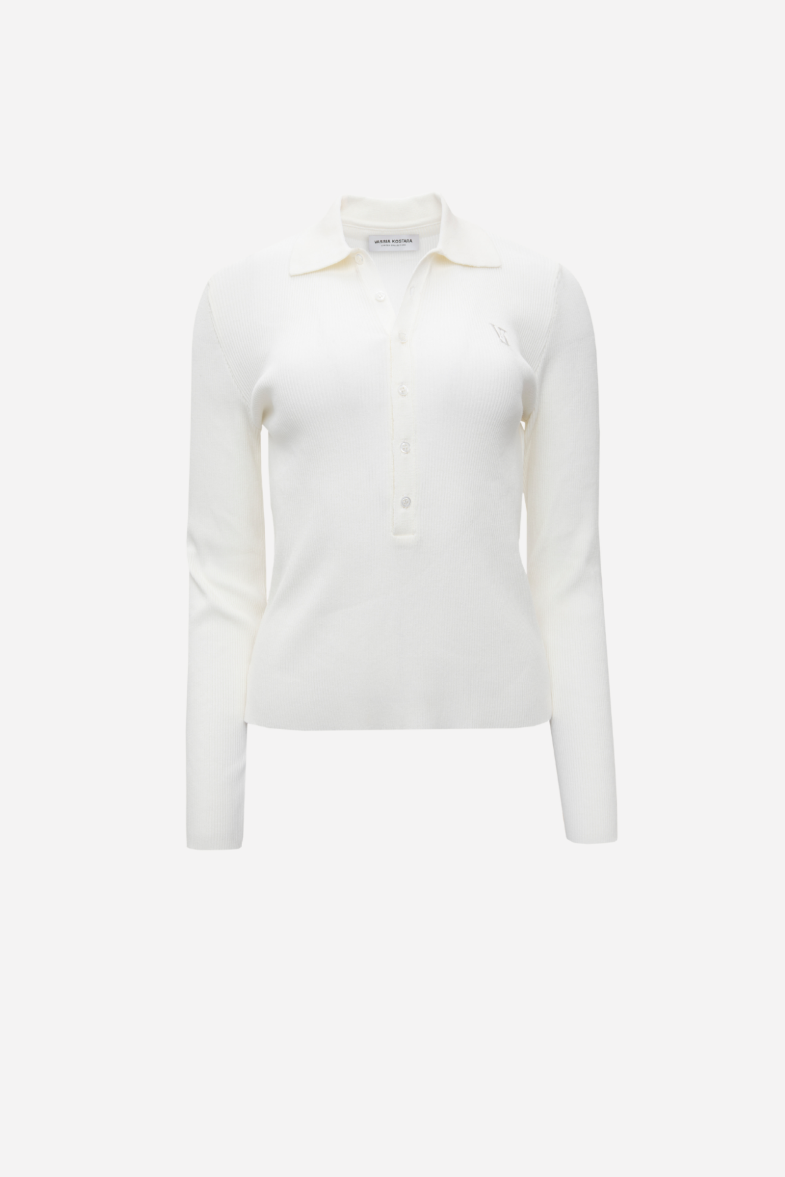 Picture of White Polo Rib