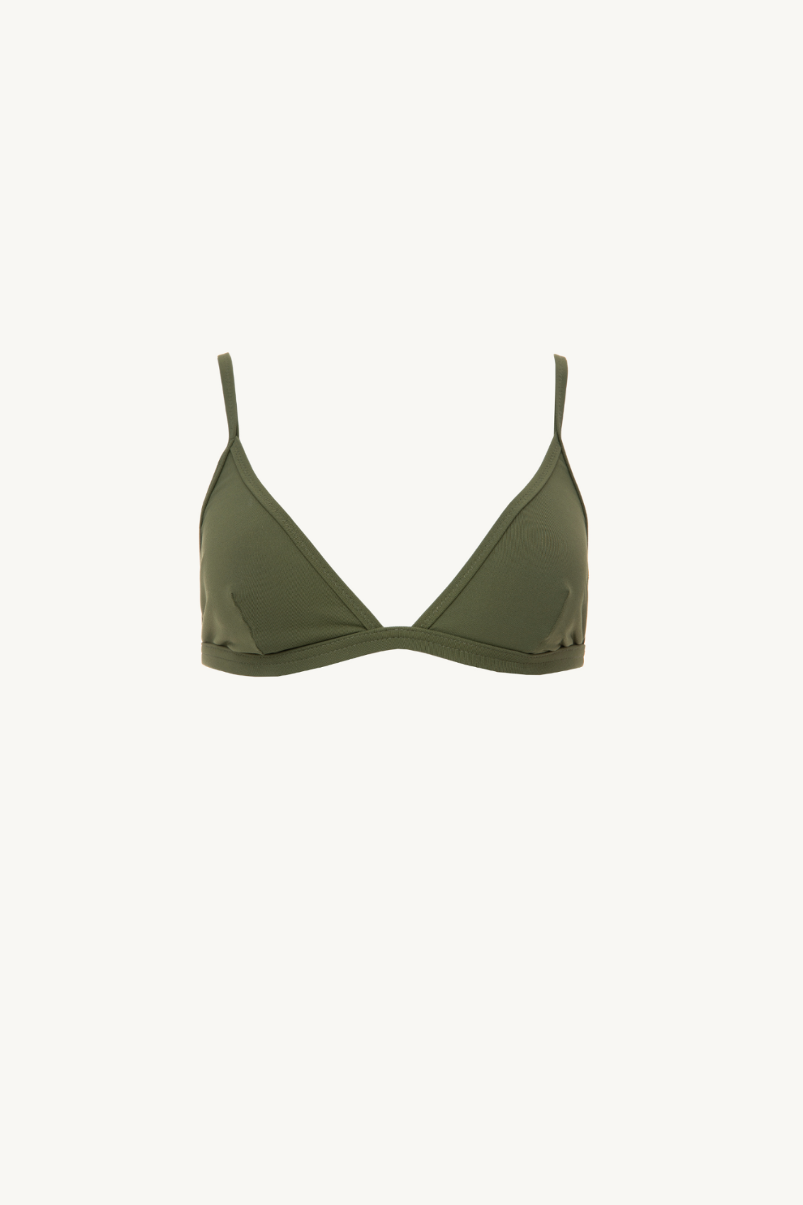 Picture of Olive Oasis Structured Triangle Bikini Top