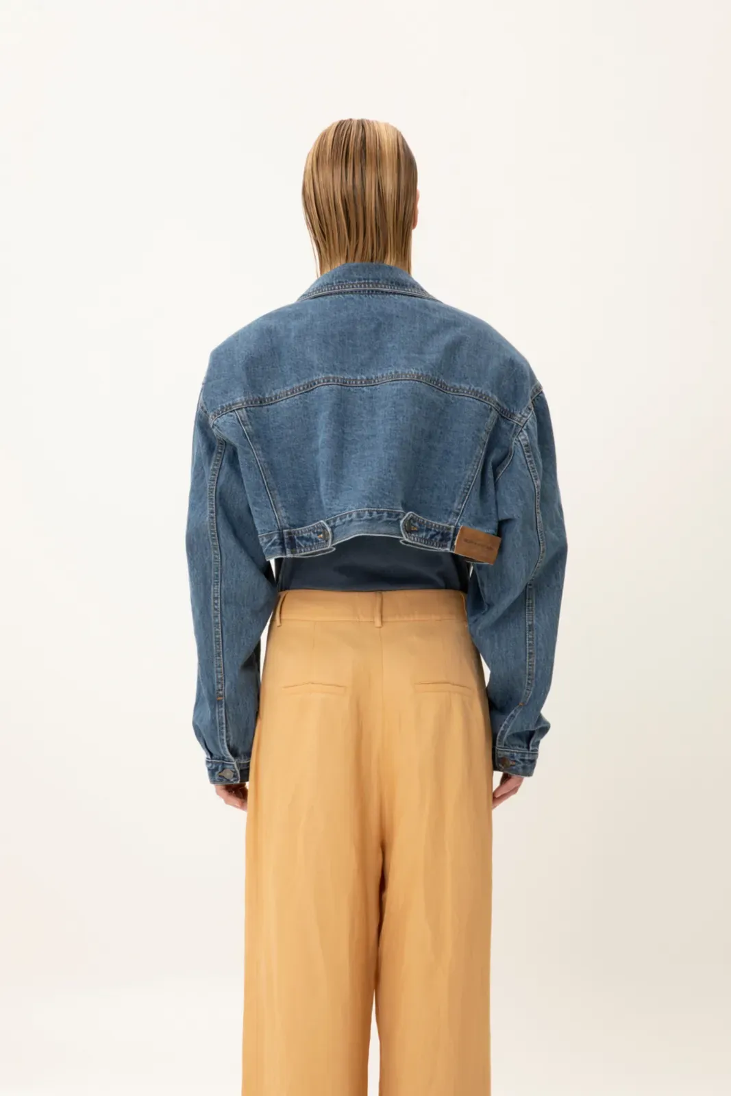 Picture of Indigo Cropped Jean Jacket
