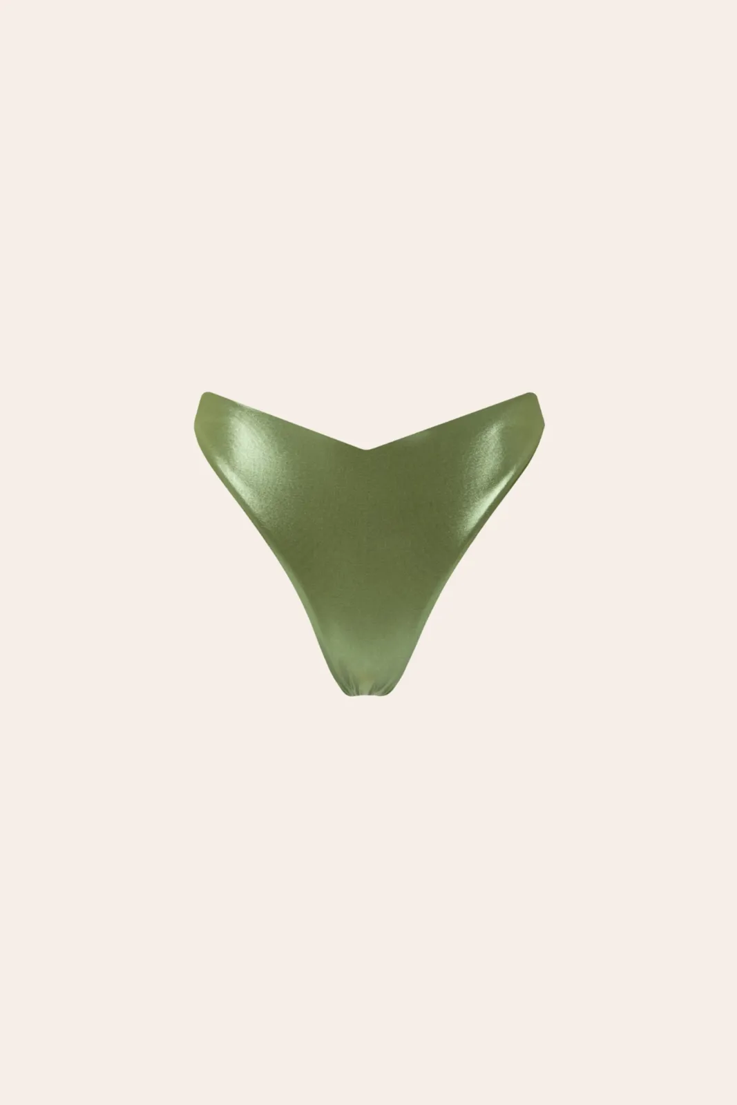 Picture of Lime Gleam Low Cut Bikini Bottoms