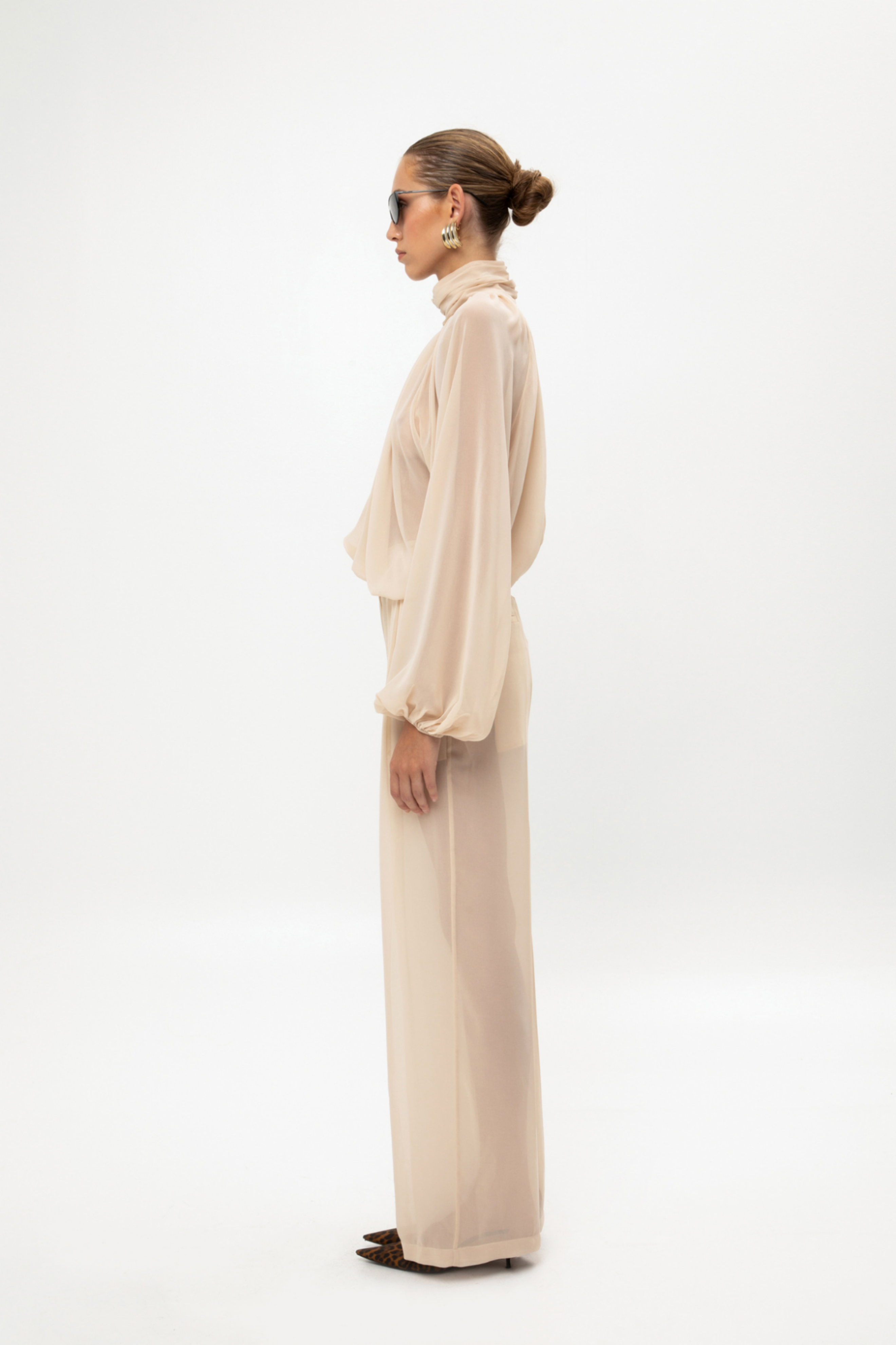 Picture of Vanilla Sheer Pants