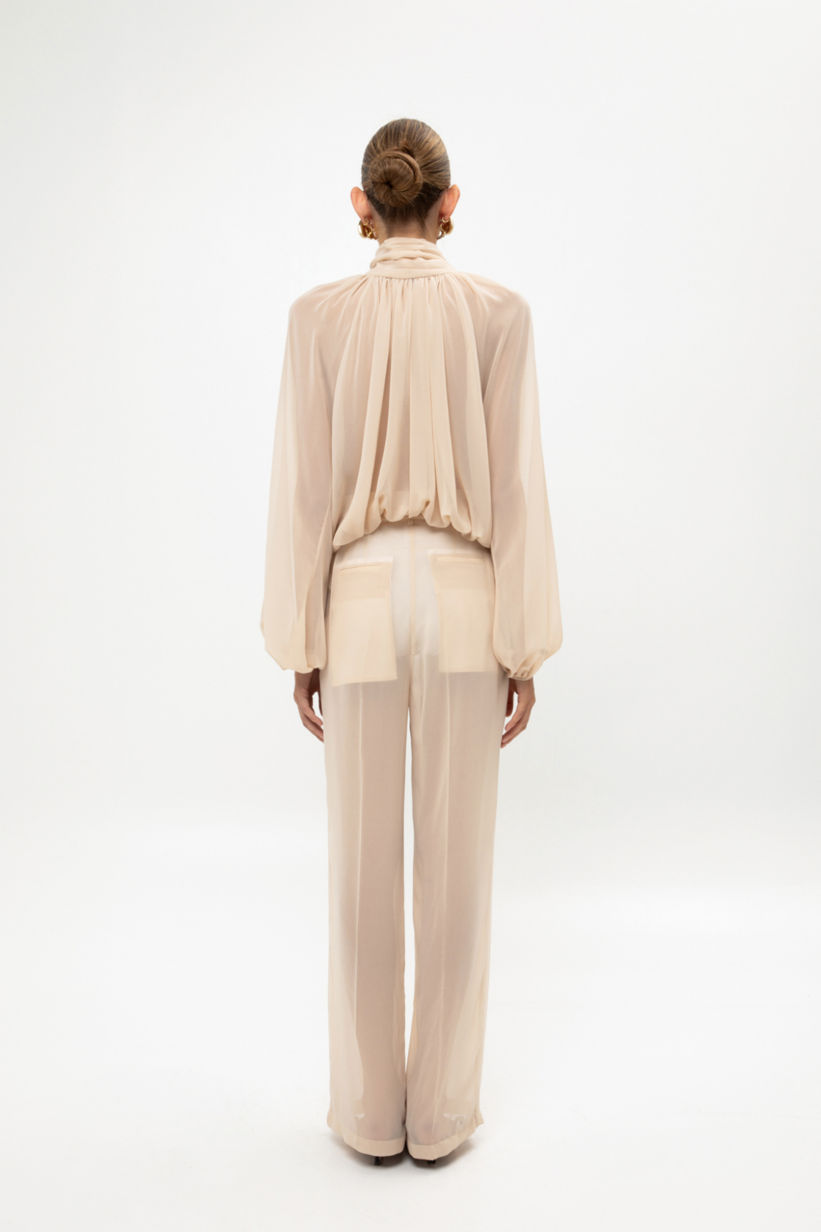 Picture of Vanilla Sheer Pants