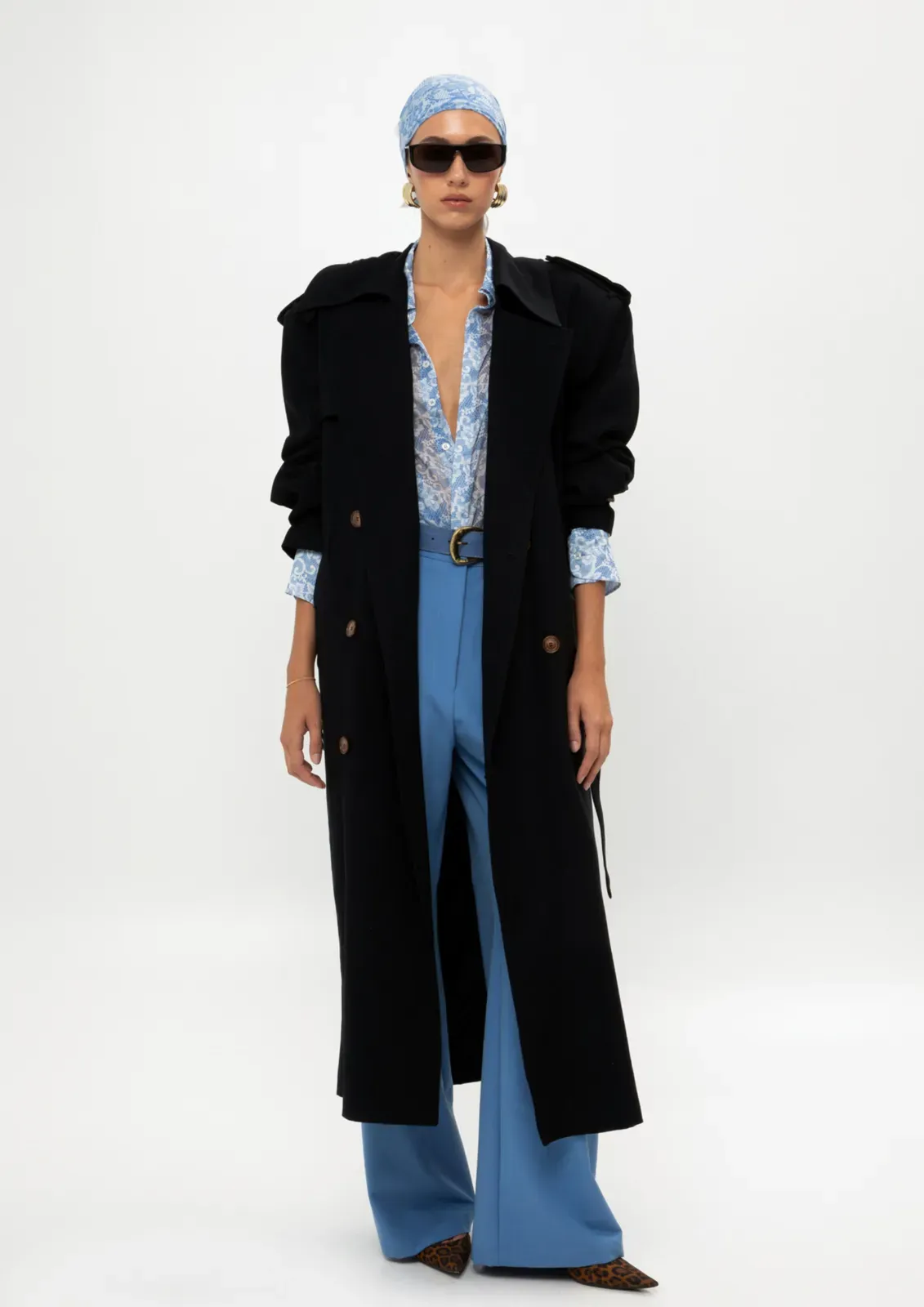 Picture of BLACK TRENCH COAT