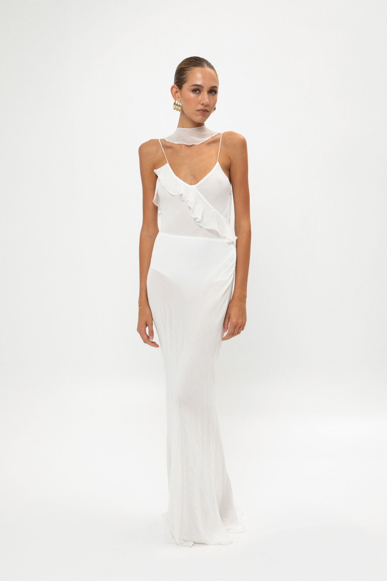 Picture of White Dress With Straps