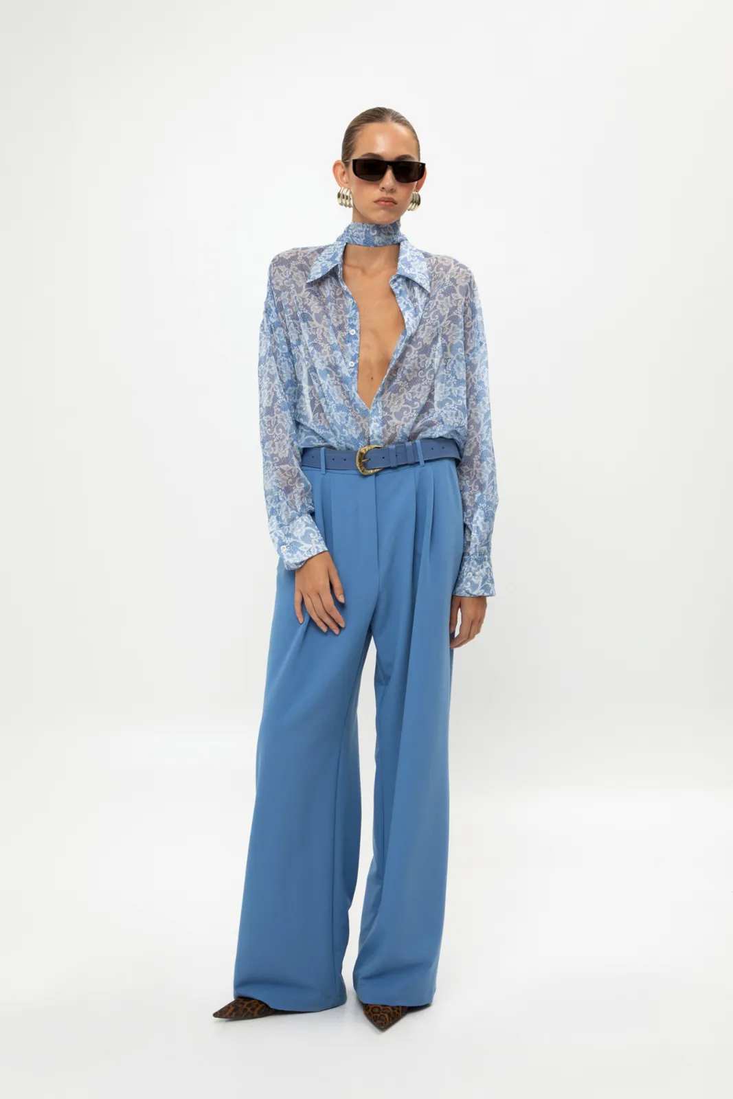 Picture of Indigo Suit Pants
