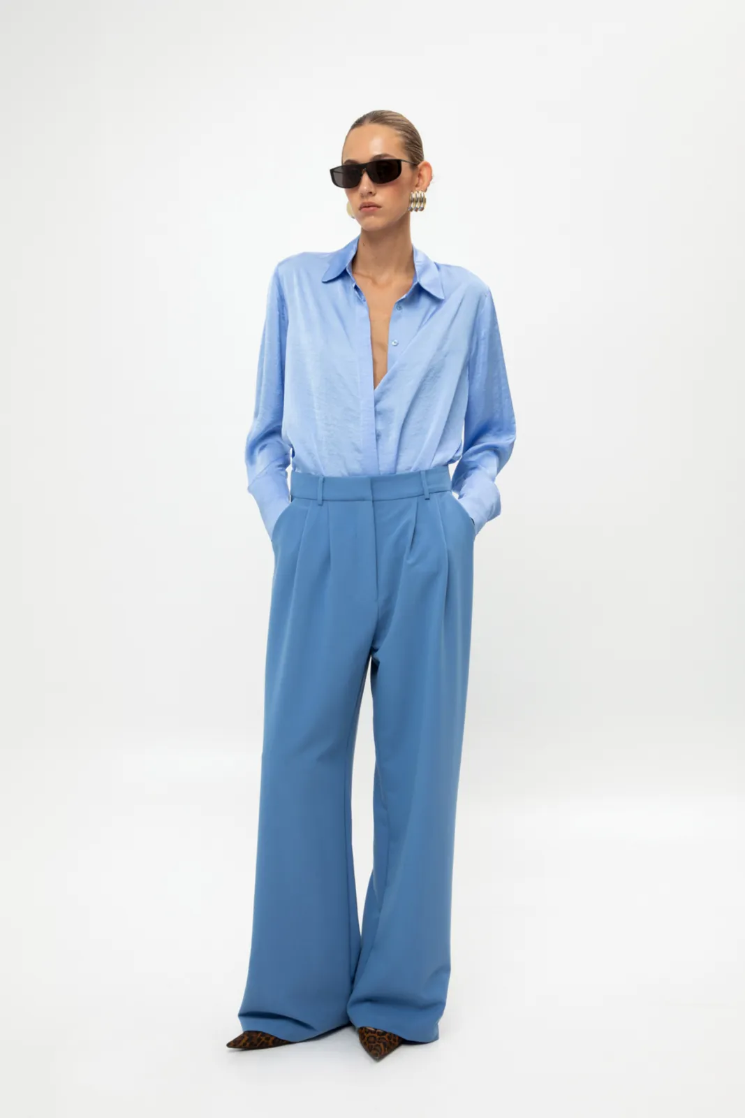 Picture of Indigo Suit Pants