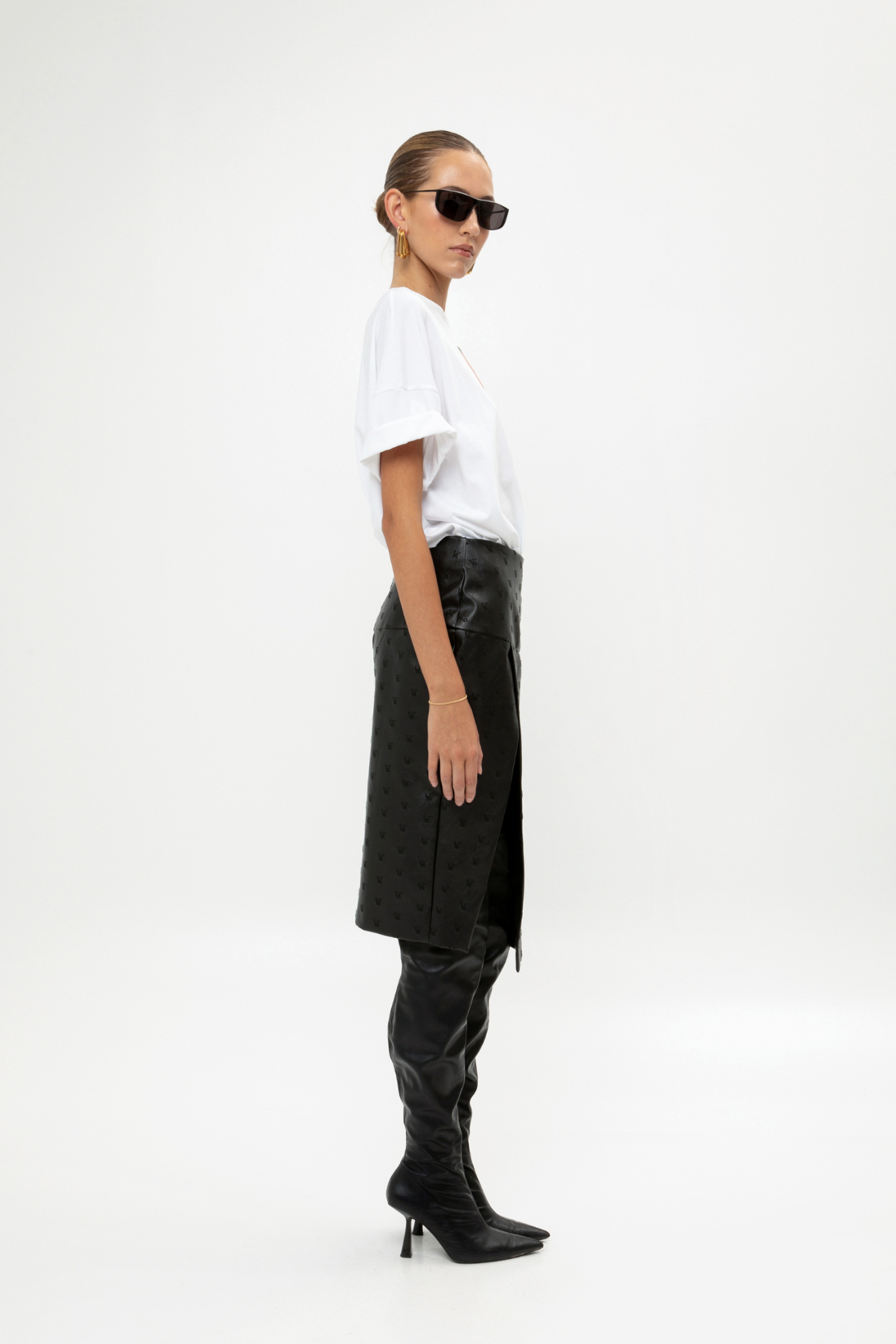 Picture of VK Faux Leather Skirt