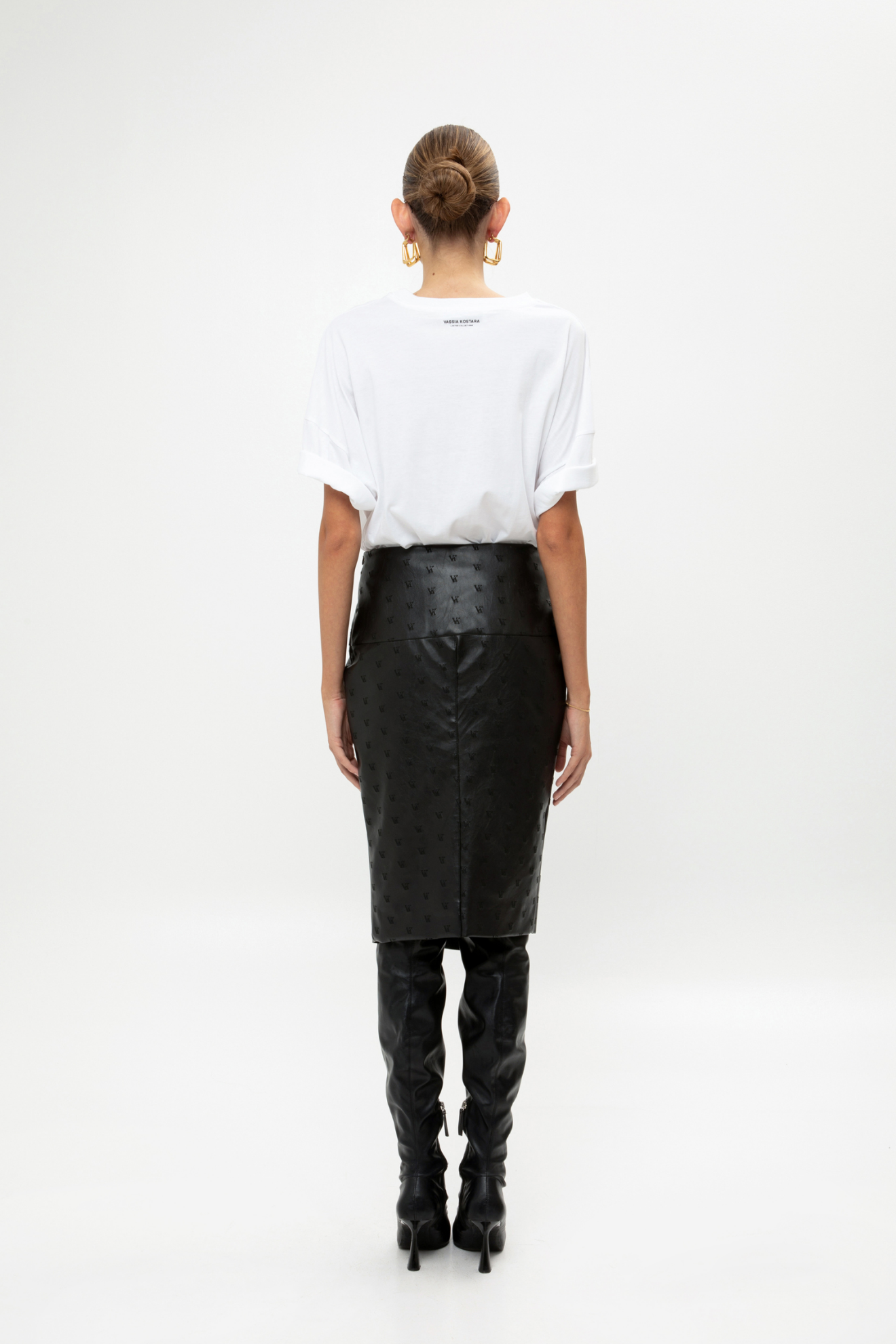 Picture of VK Faux Leather Skirt