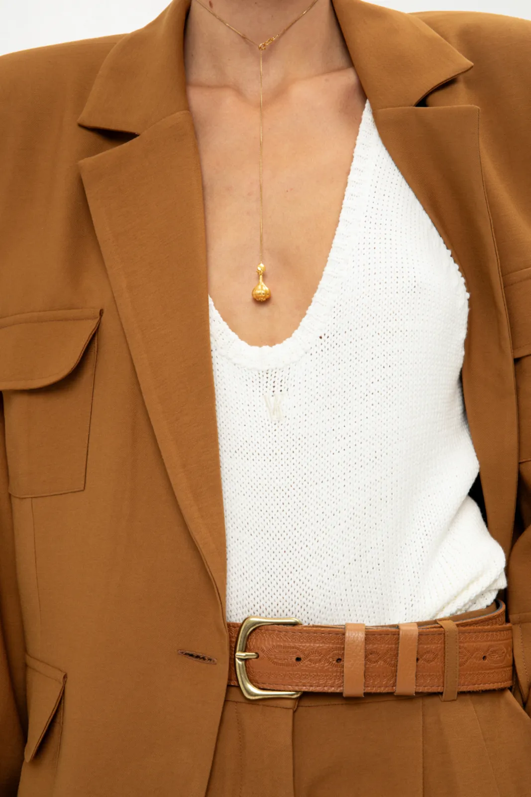 Picture of Brown Leather Belt