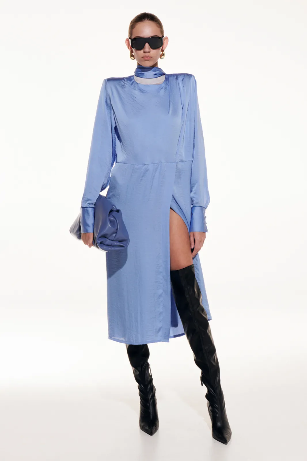 Show details for Indigo Midi Dress Picture of Indigo Midi Dress