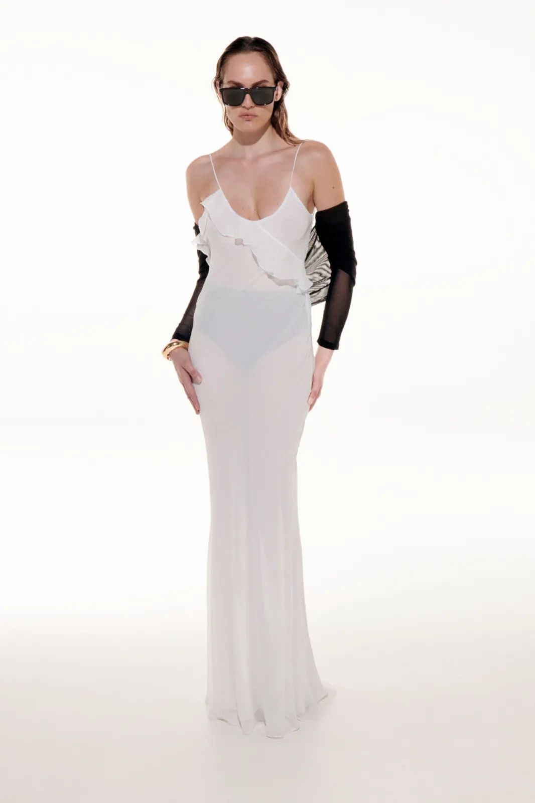 Show details for Black Mesh Bolero Picture of Black Mesh Bolero