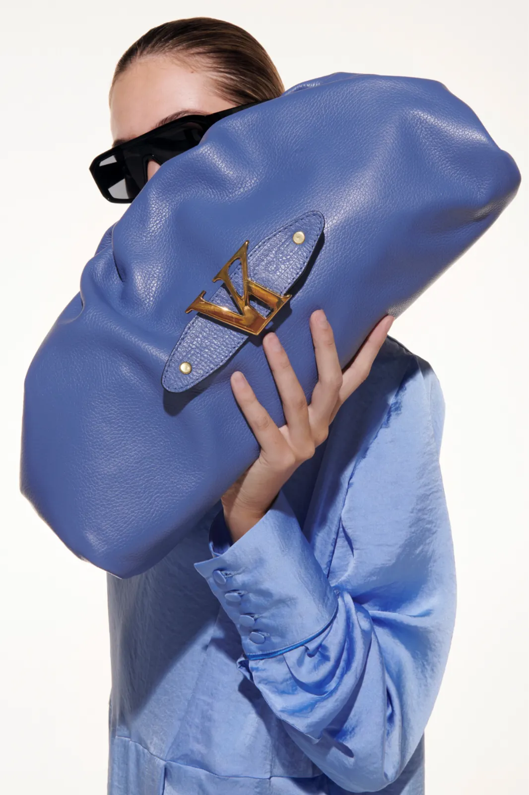 Picture of Indigo Leather Bag