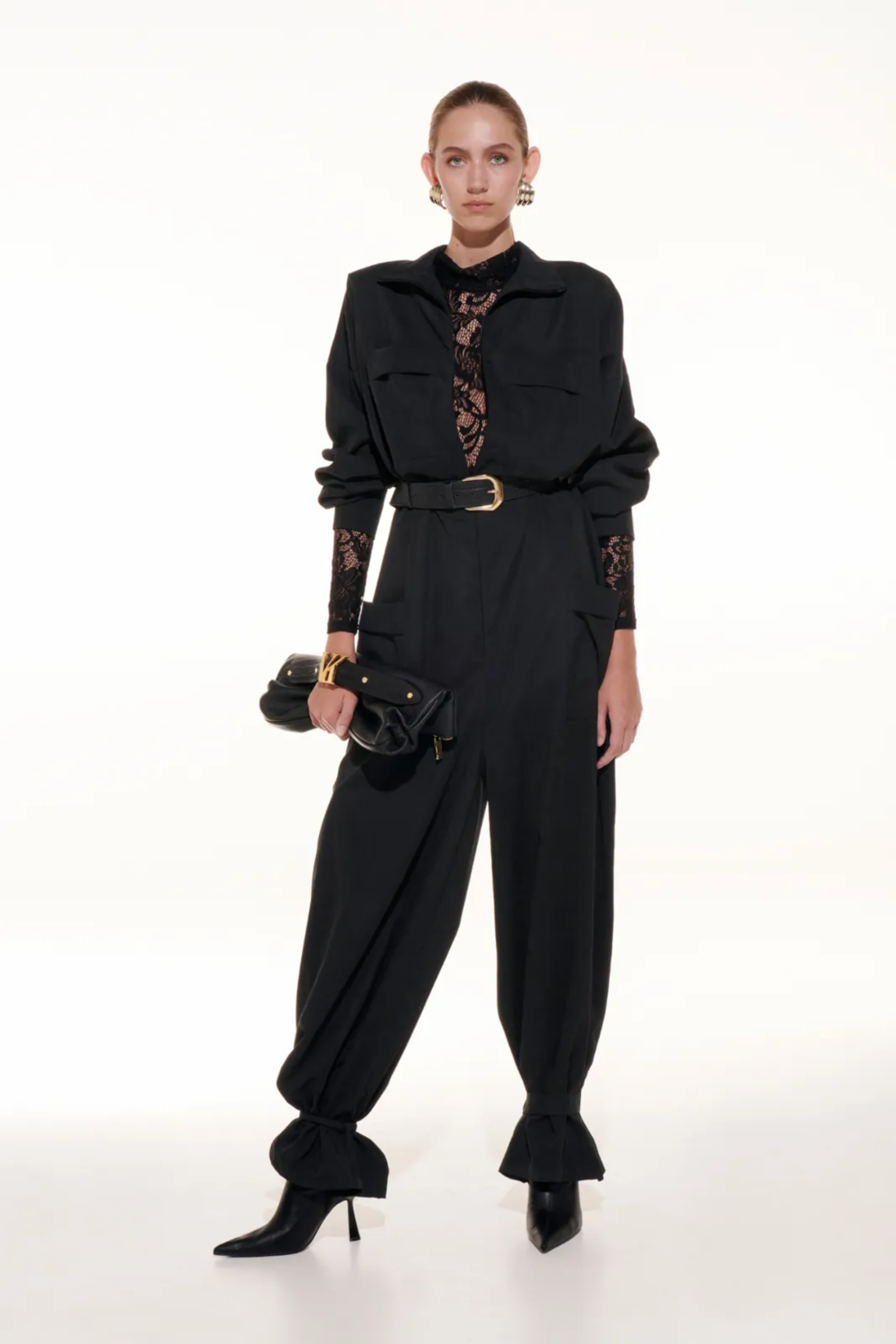 Picture of Black Leather Bag