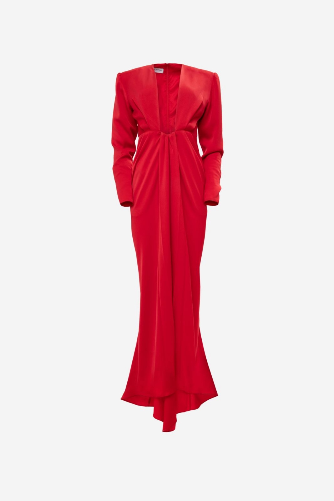 Picture of Red Satin Gown