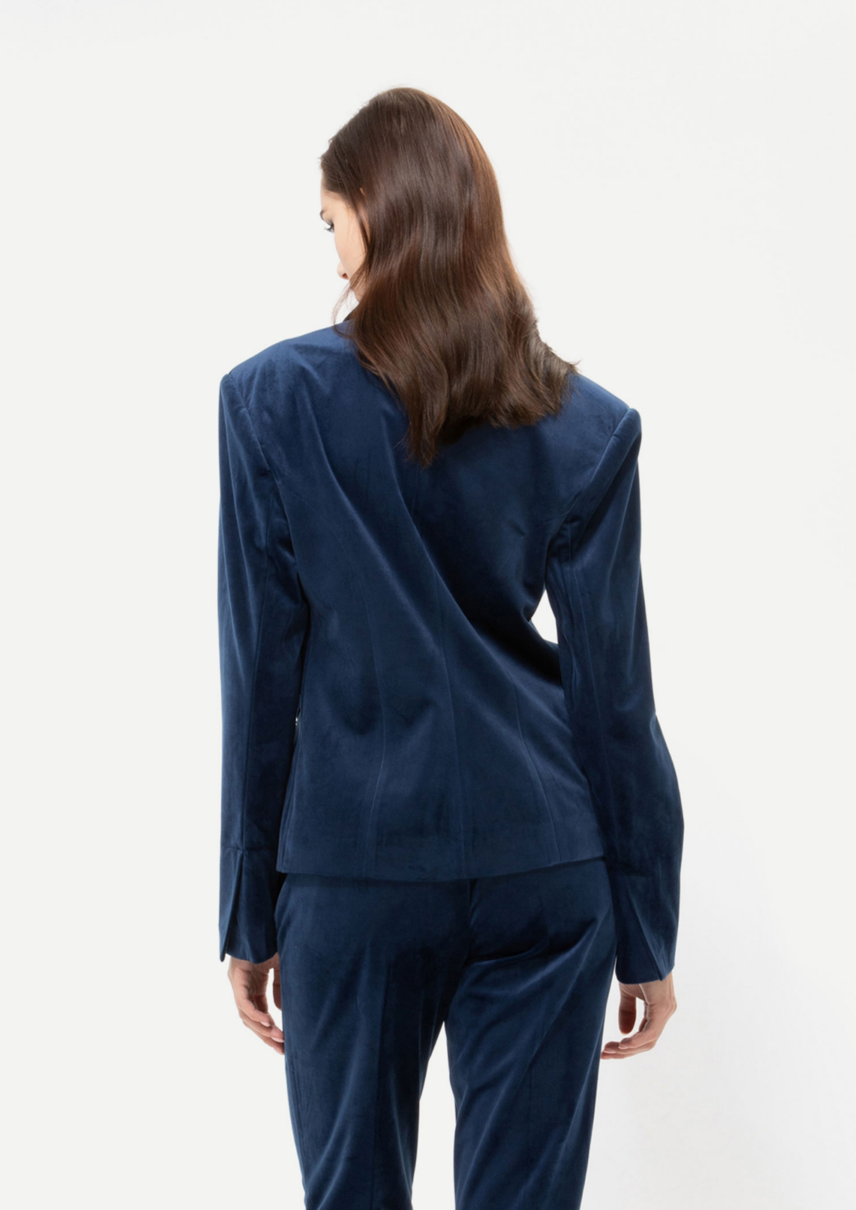 Picture of Velour Royal Blue Blazer