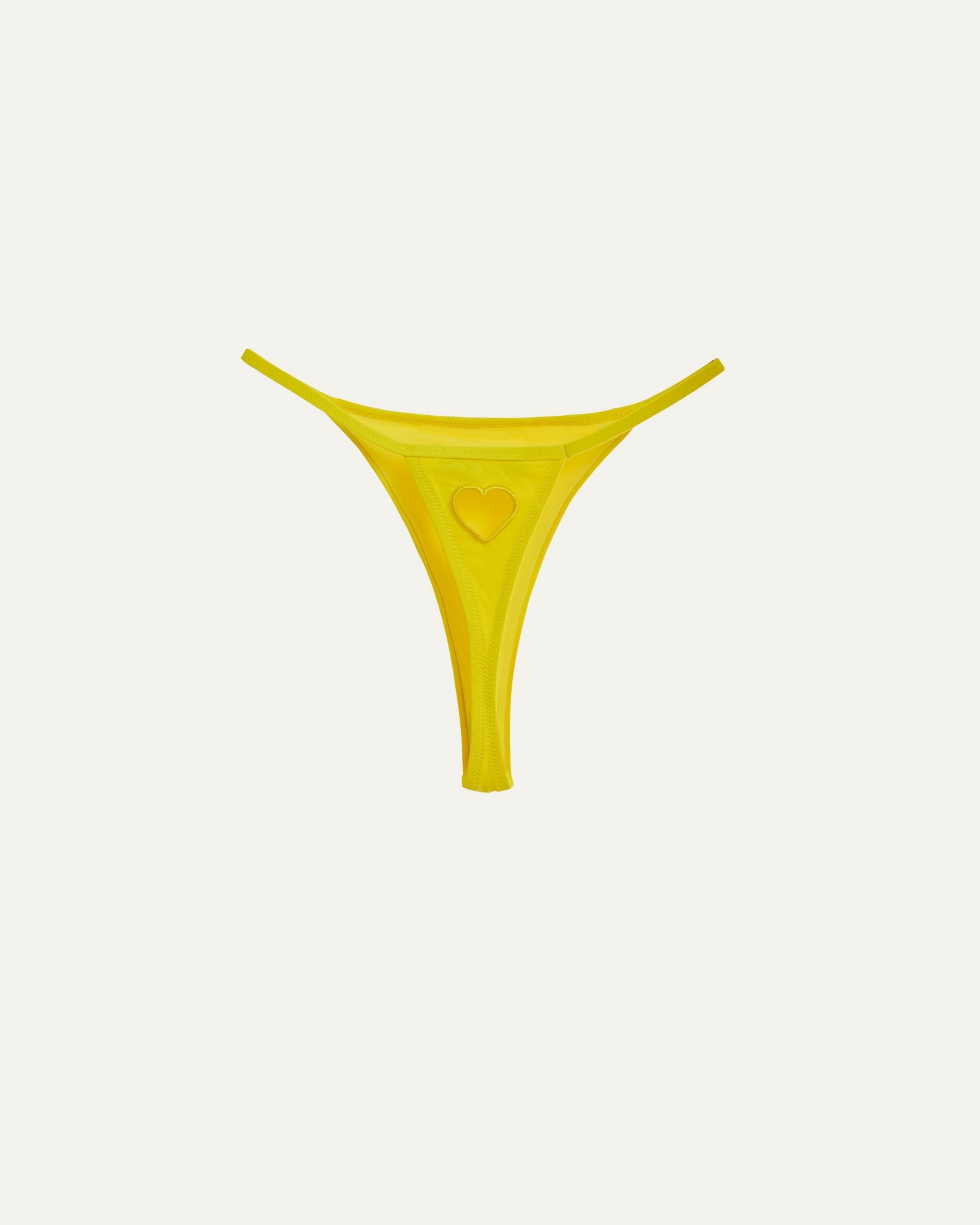 Picture of Elena Yellow Thong Bikini Bottoms