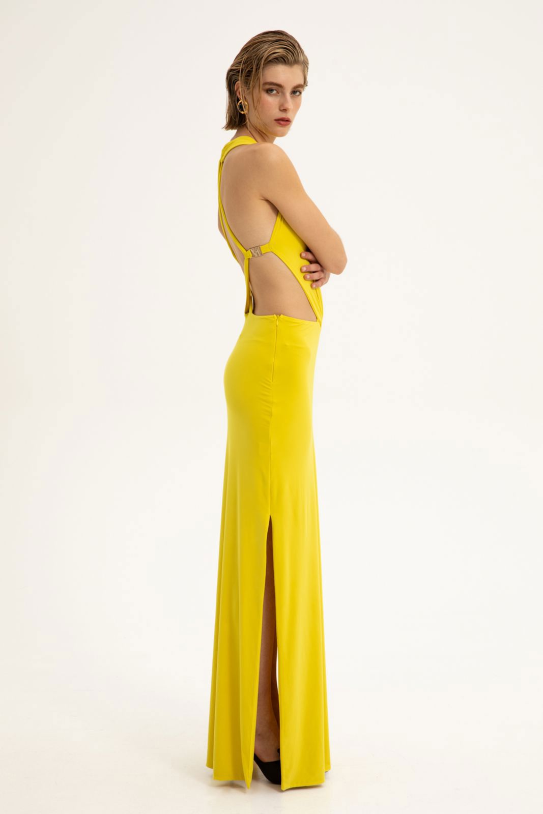 Picture of Epos Yellow Maxi Dress