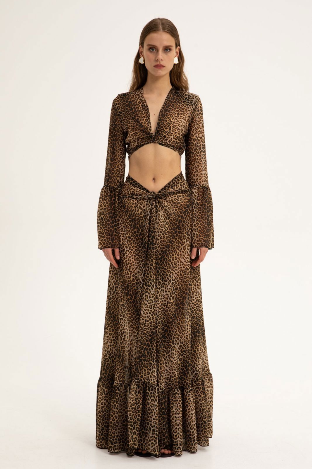 Picture of Clio Wrap Maxi Skirt