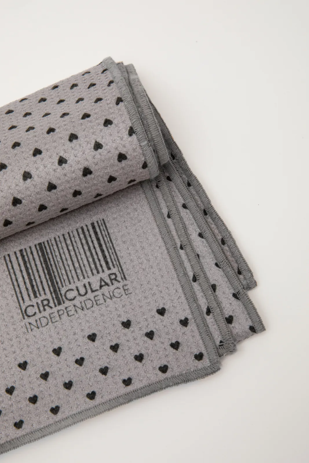 Picture of Ashy Hearts Beach Towel