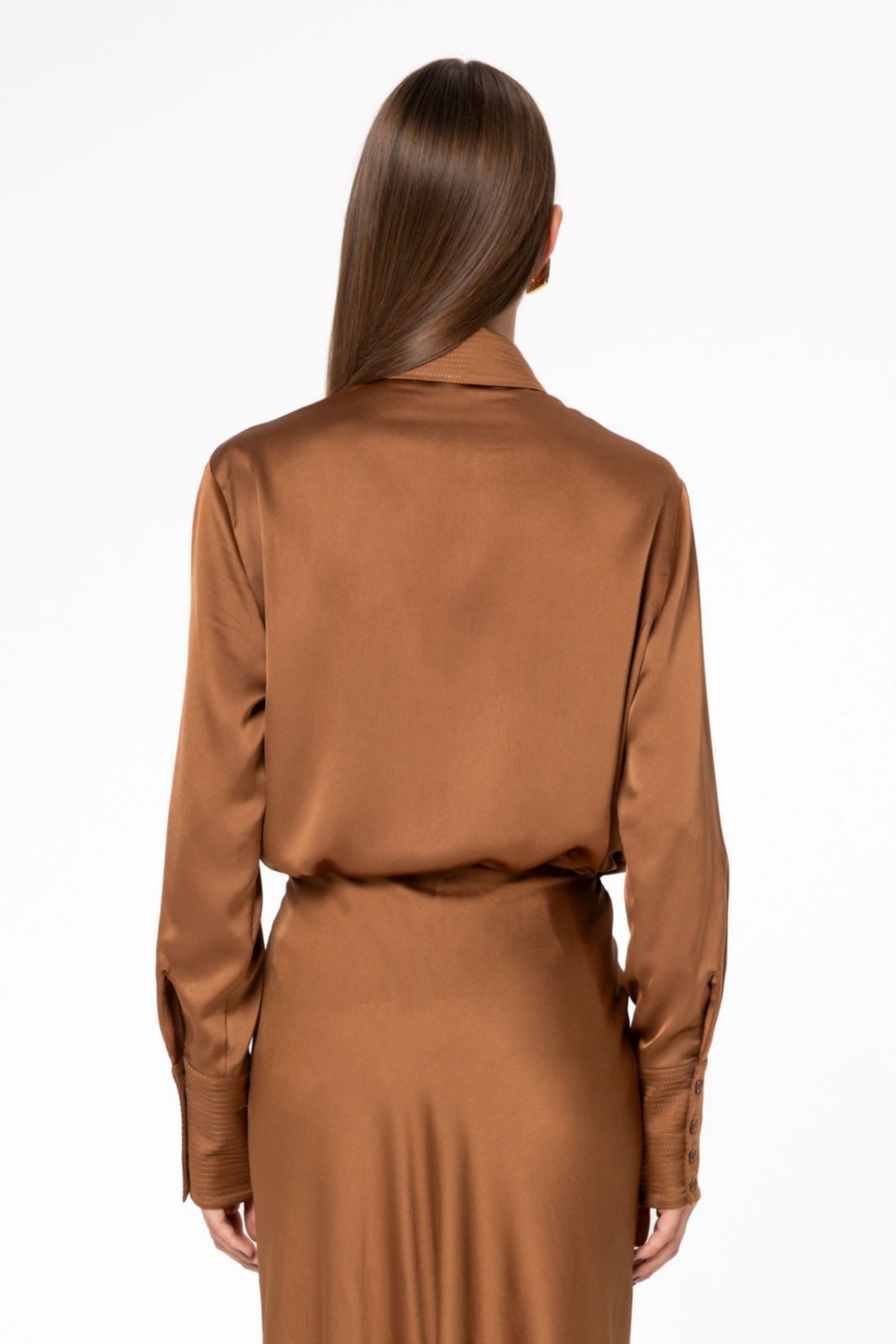 Picture of Bronze Embroidery Detail Shirt