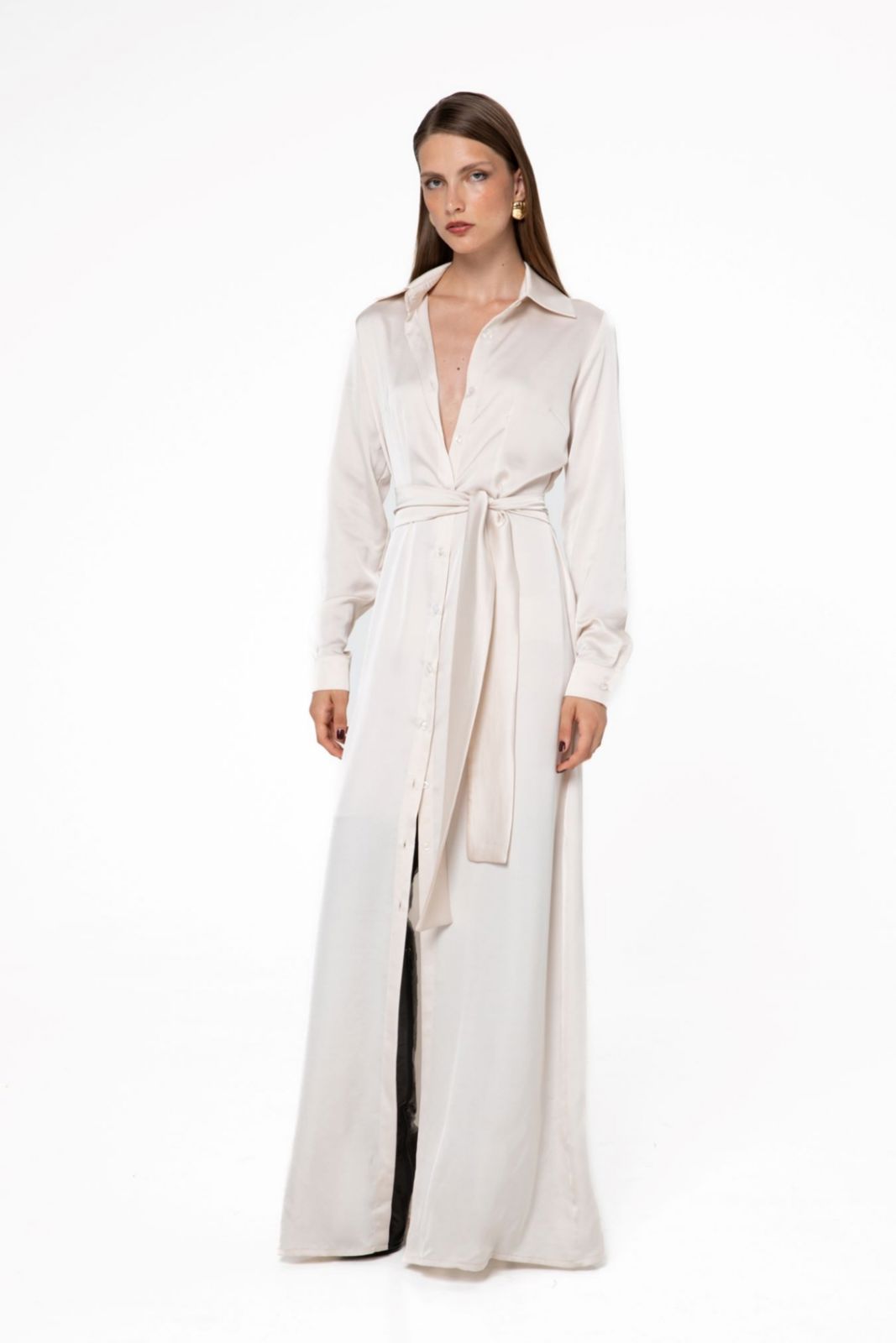 Picture of Porcelain White Chemise Dress