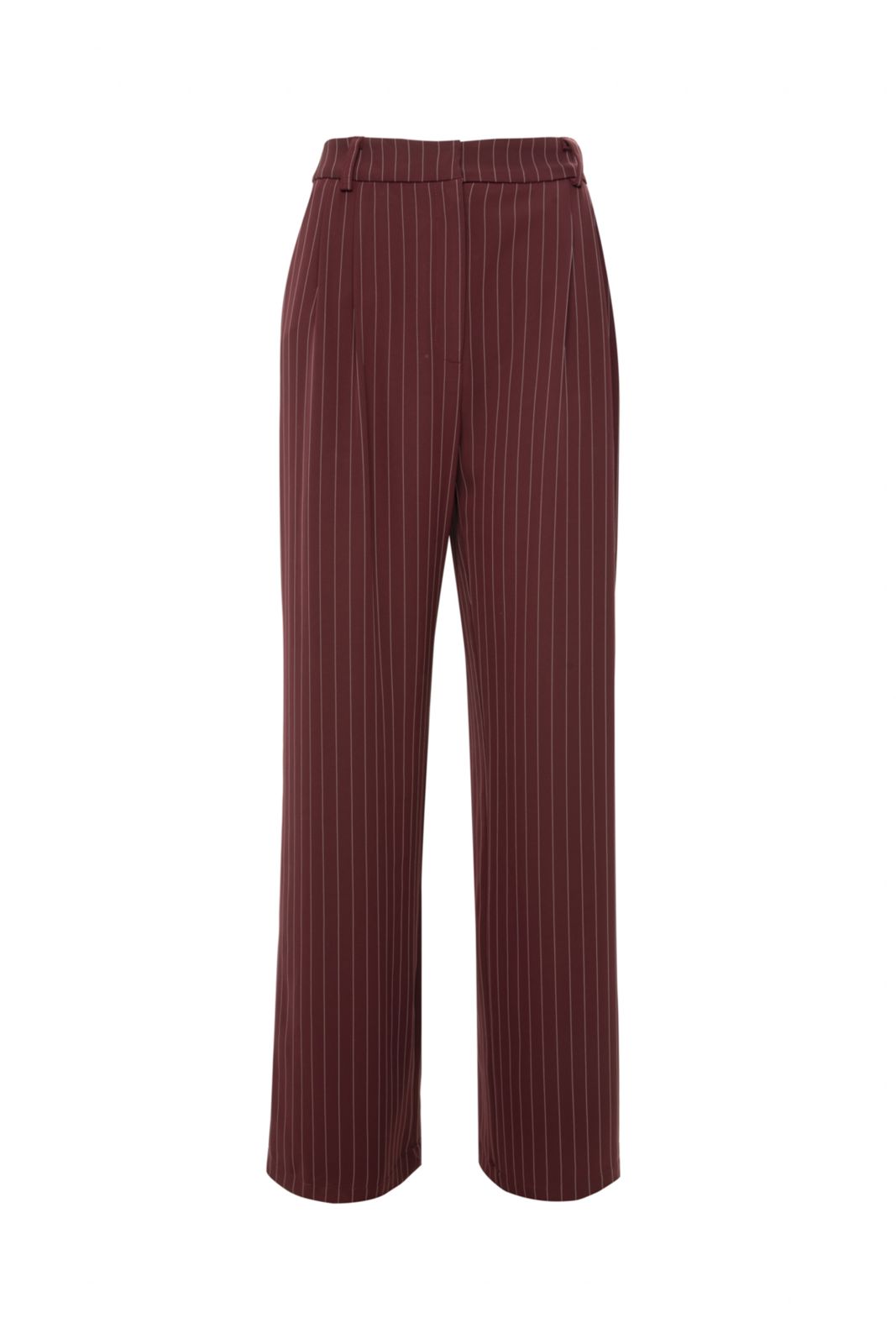 Picture of Striped Burgundy Pants