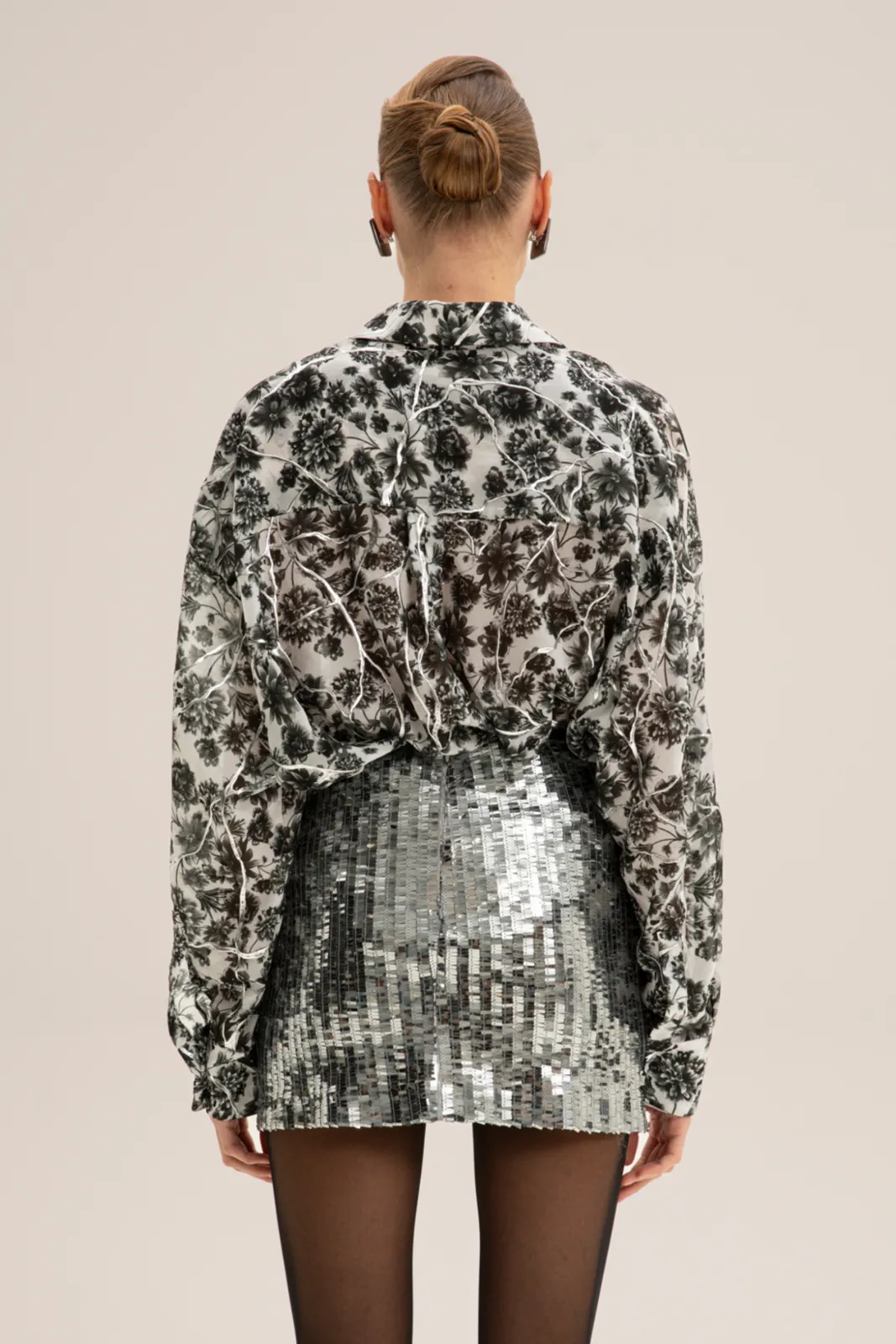 Picture of Silver Jackson Mini Skirt