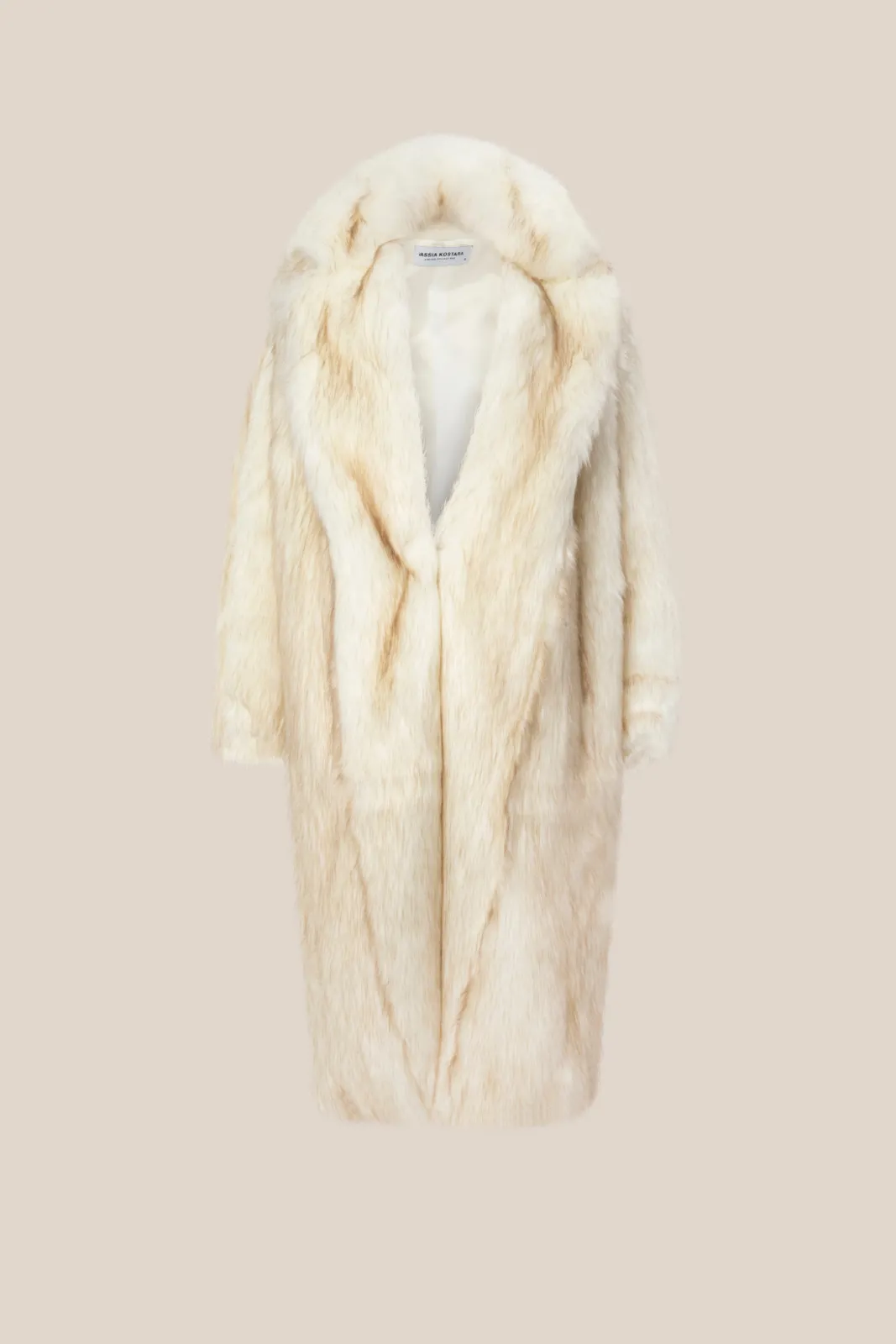 Picture of Dynasty Beige Long Faux Fur