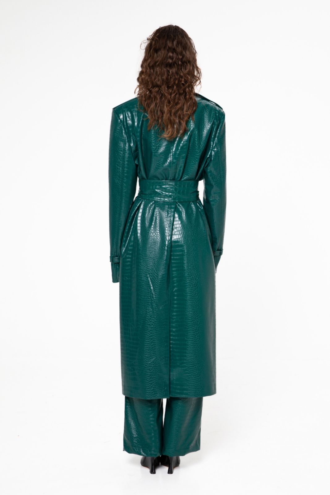 Picture of Pine Green Trench Coat