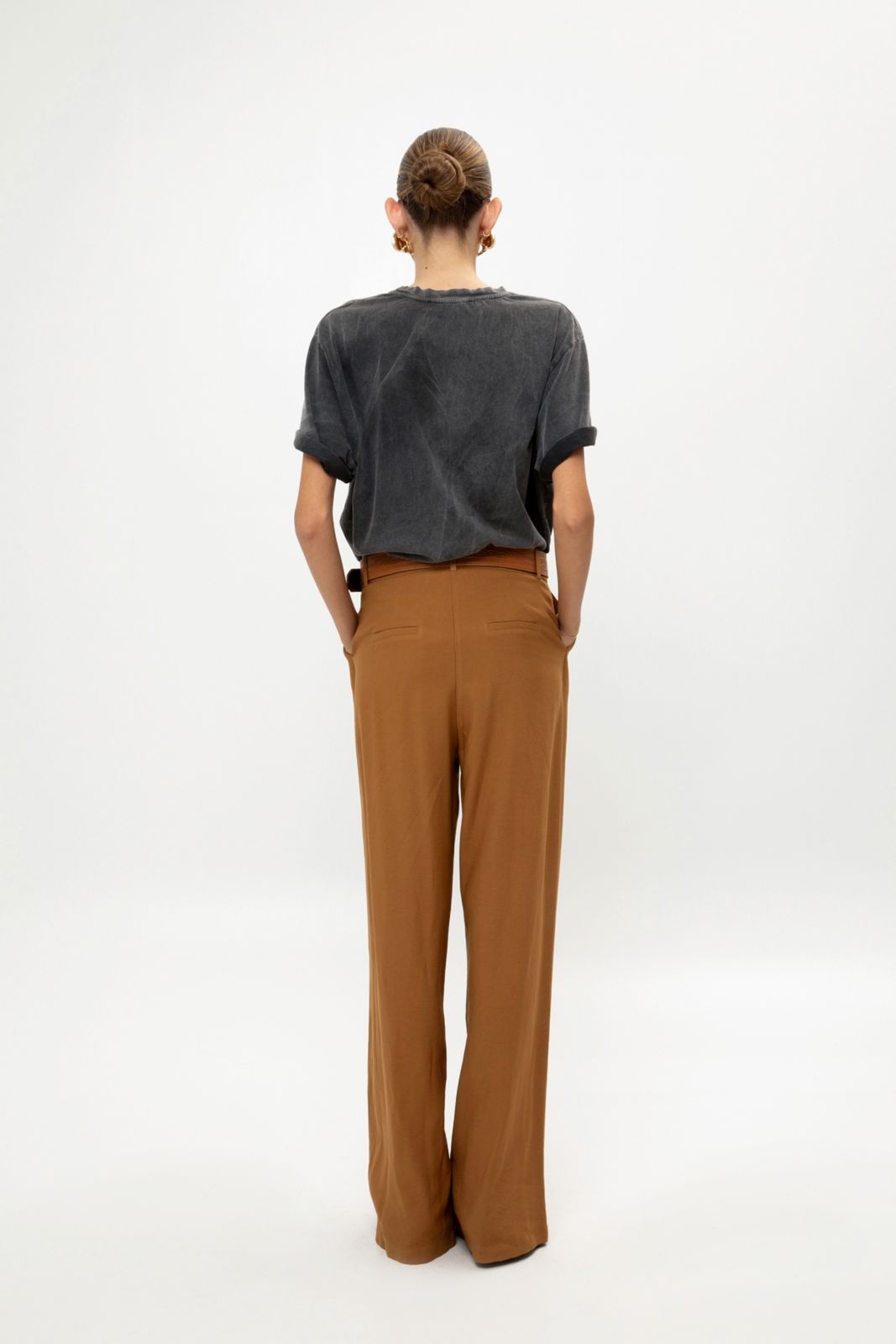 Picture of Tan Suit Pants