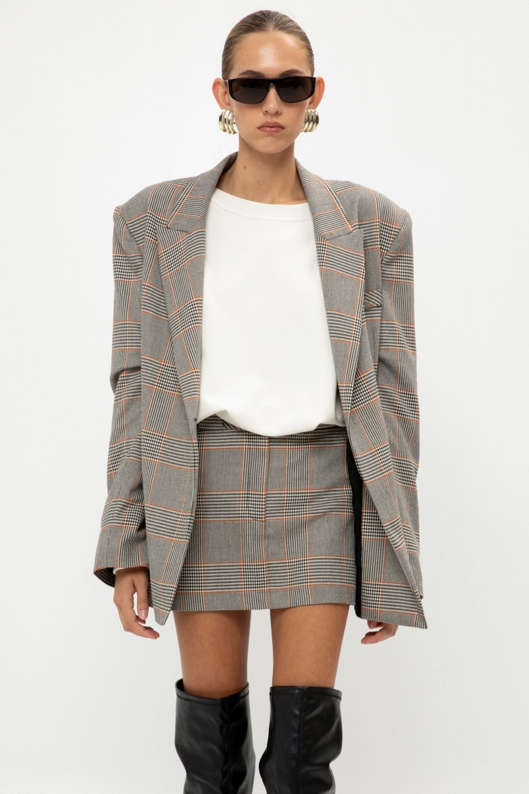 Picture of Chequered Mini Skirt