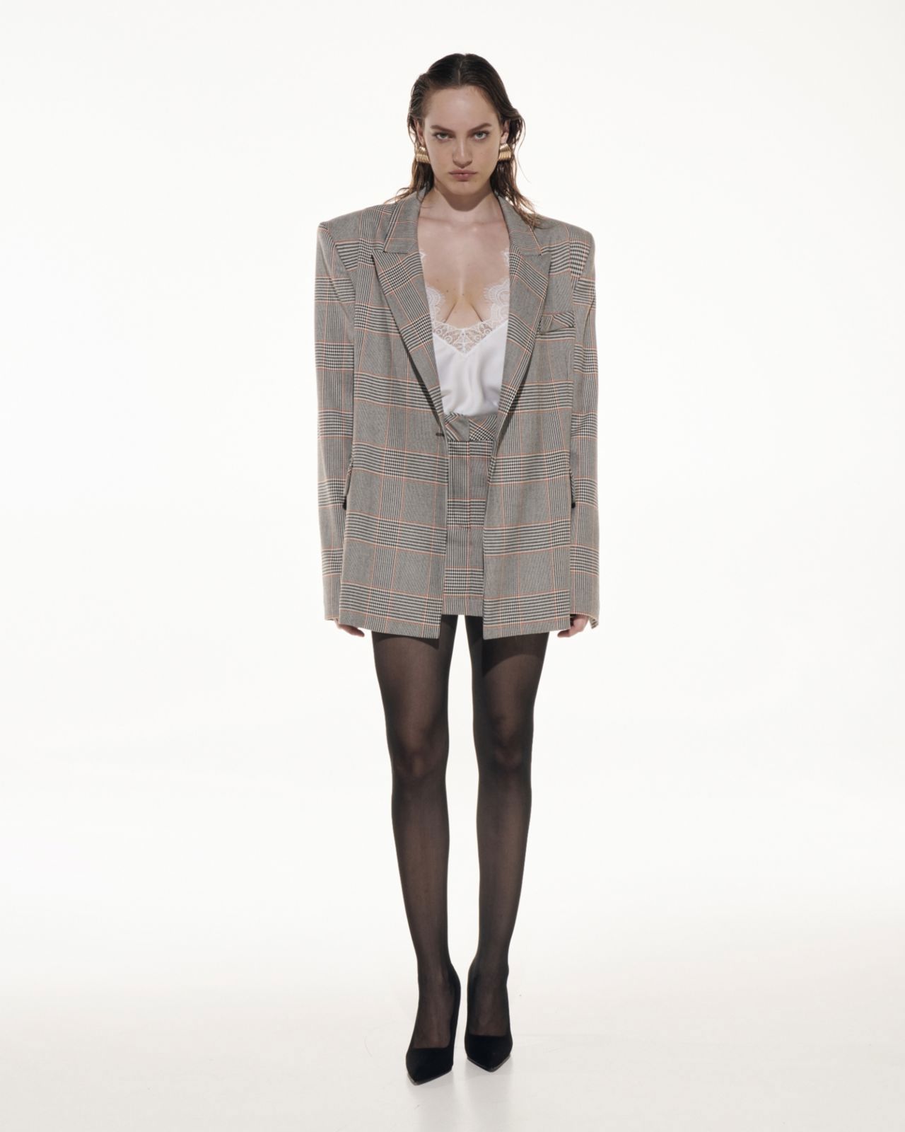 Picture of White Lace-Trimmed Tank Top