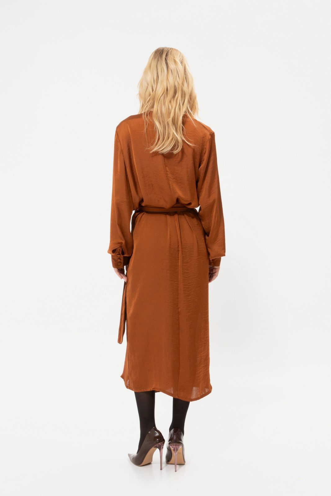 Picture of Tan Midi Dress
