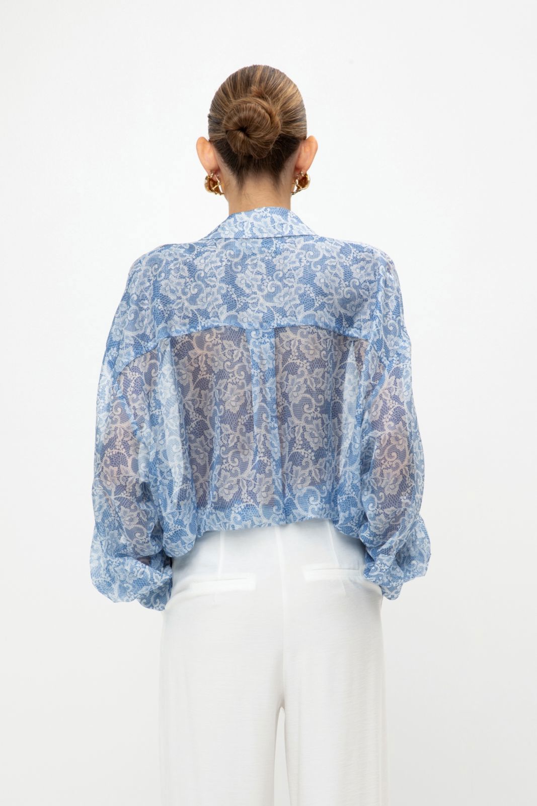 Picture of Lace Printed One Size Shirt