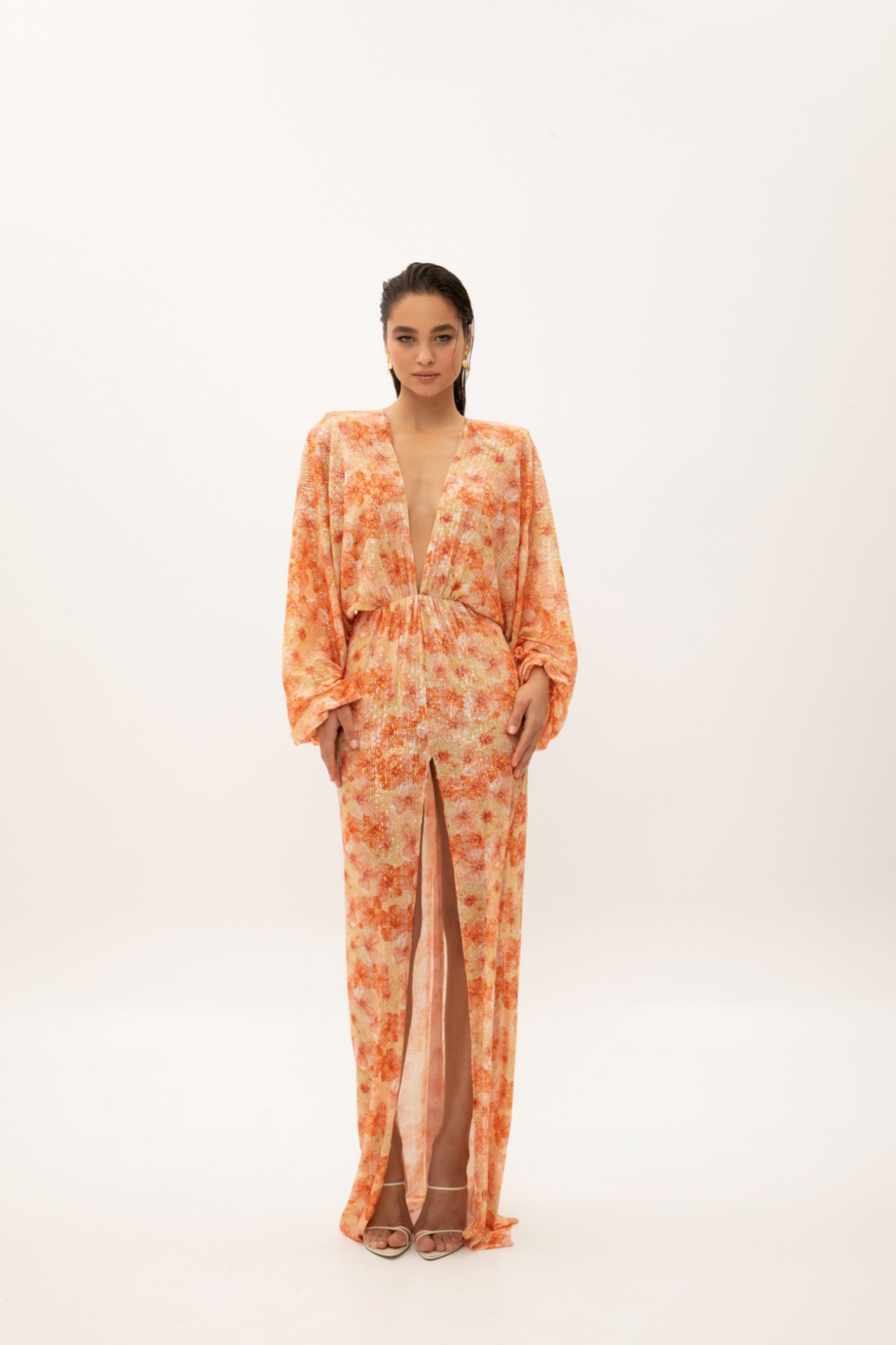 Picture of Sunset Blossom Maxi Dress